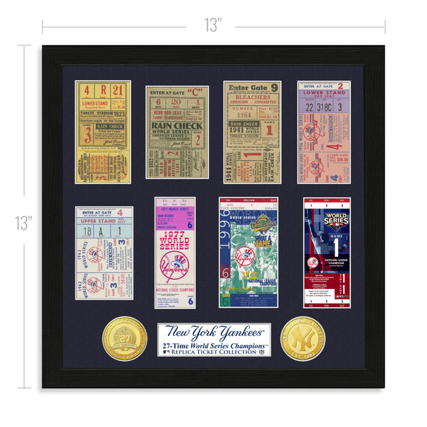 New York Yankees World Series Ticket Collection