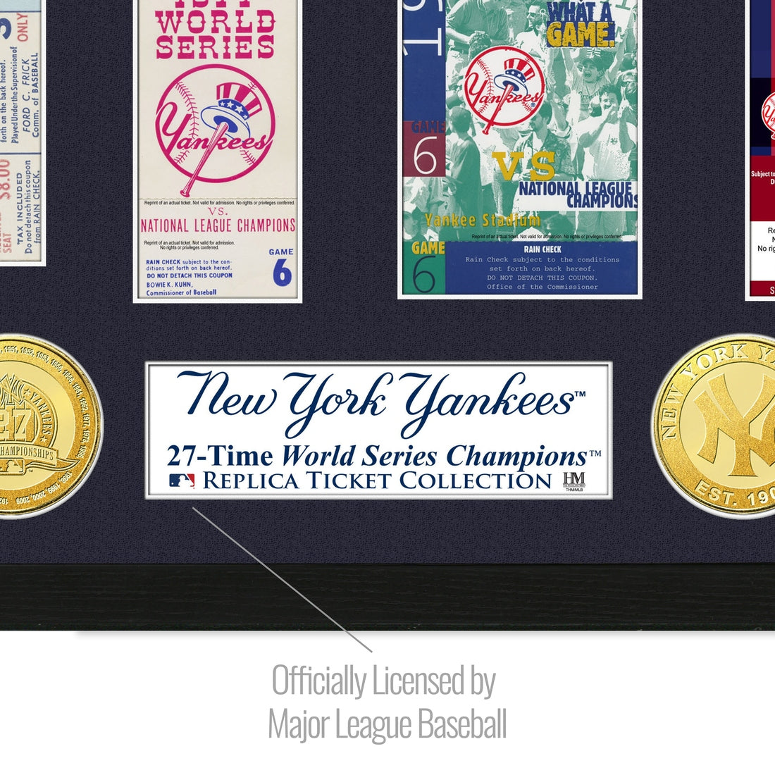 New York Yankees World Series Ticket Collection