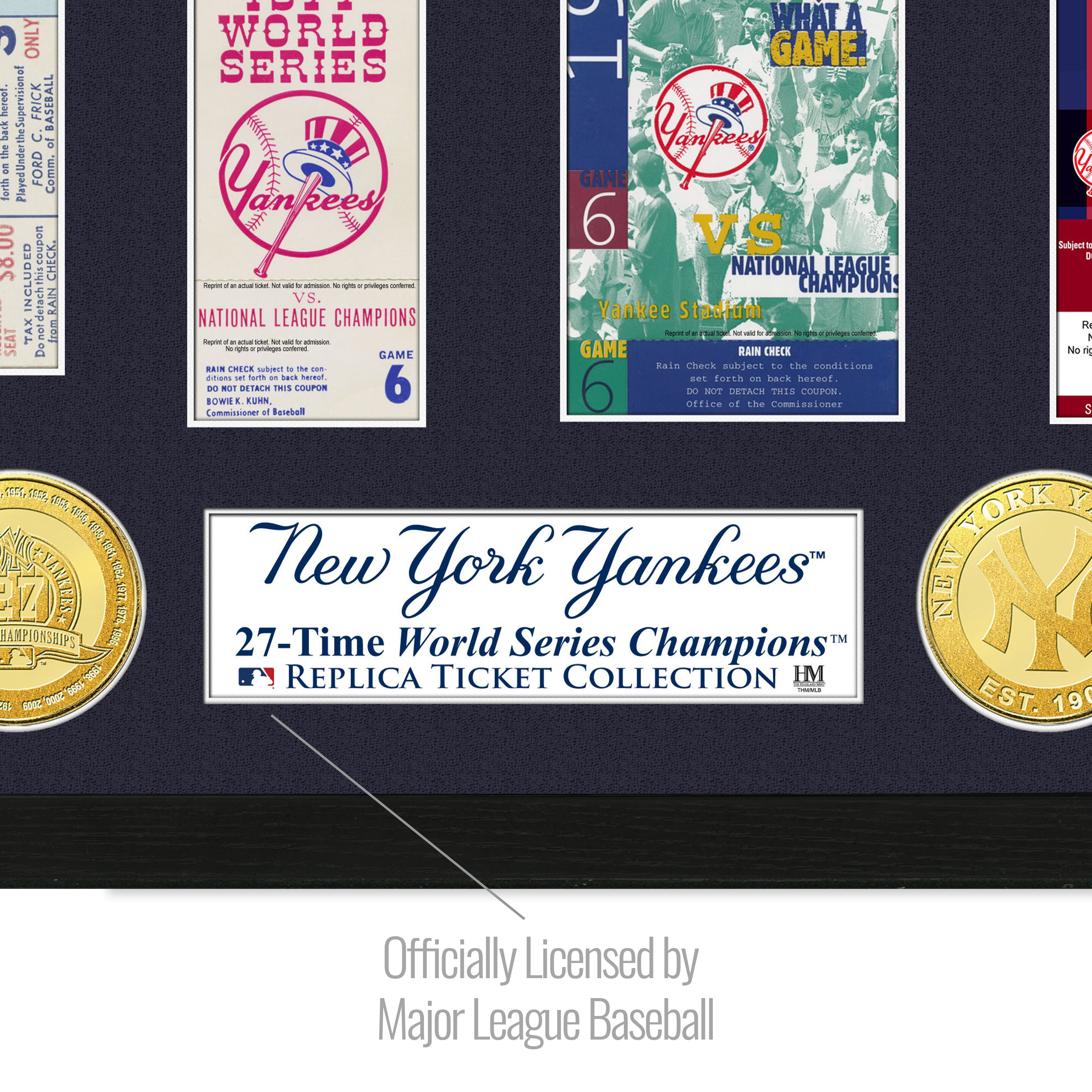 New York Yankees World Series Ticket Collection