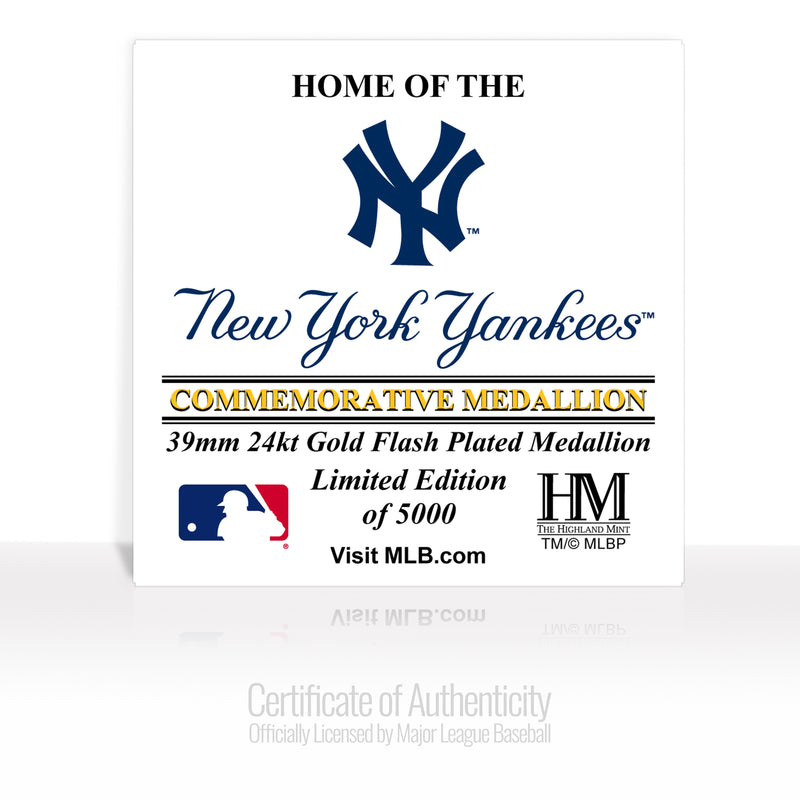 New York Yankees Stadium Gold Mint Coin