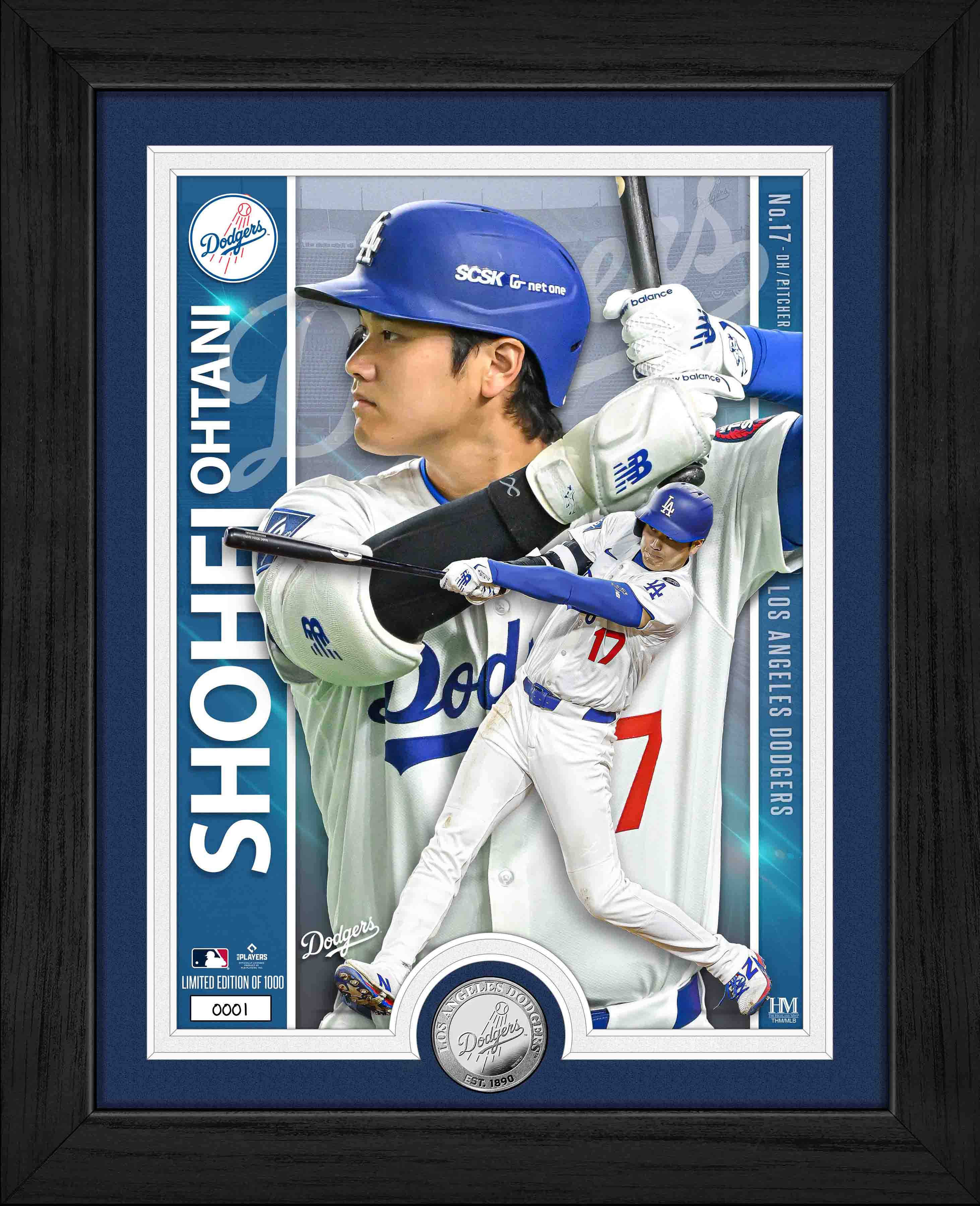 Shohei Ohtani Artist Proof Silver Coin Photo Mint