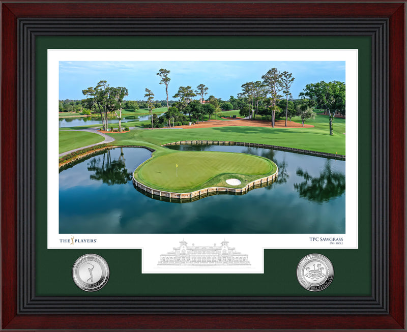THE PLAYERS Championship Sawgrass 17th Hole Silver Coin Photo Mint