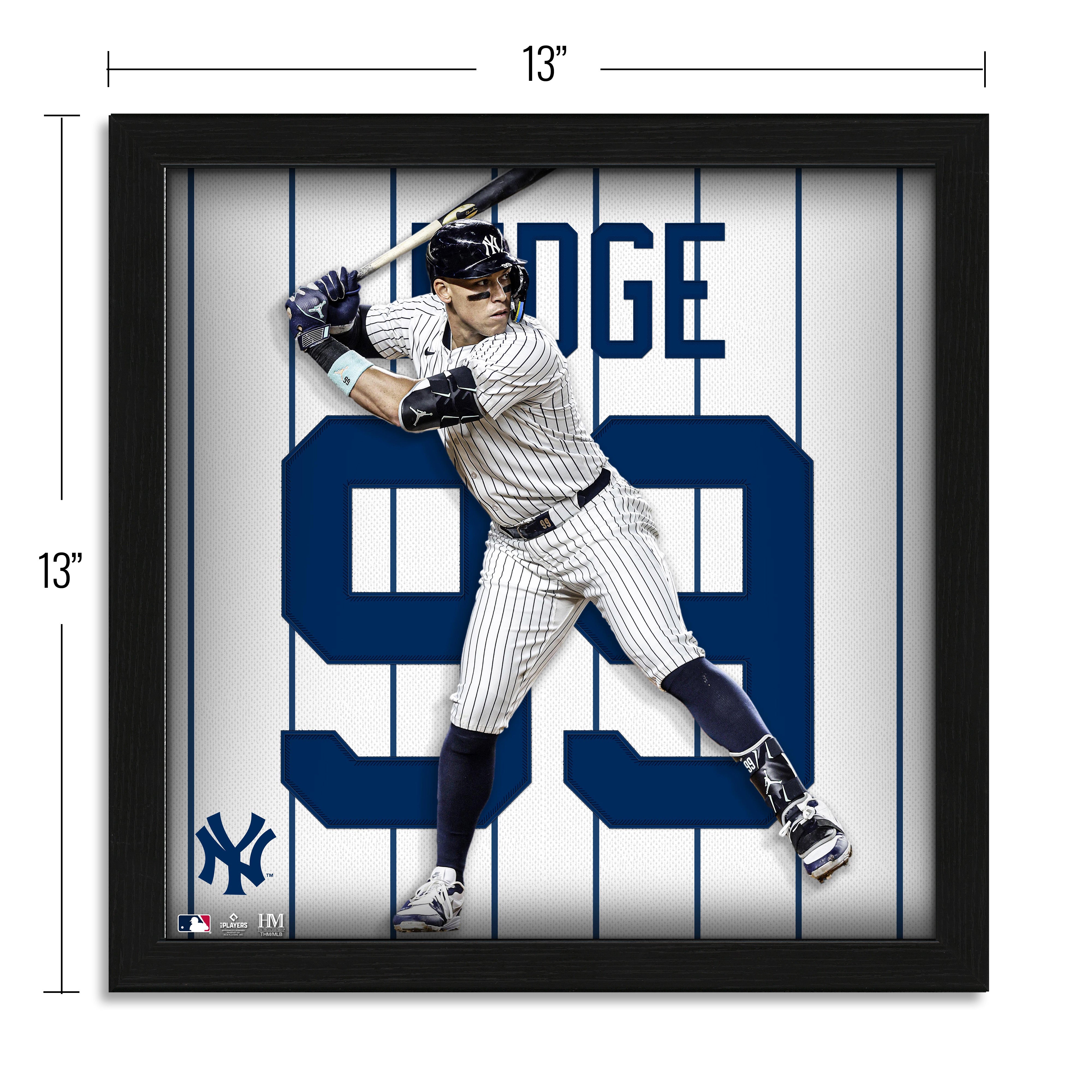 Aaron Judge Impact Jersey Framed Photo
