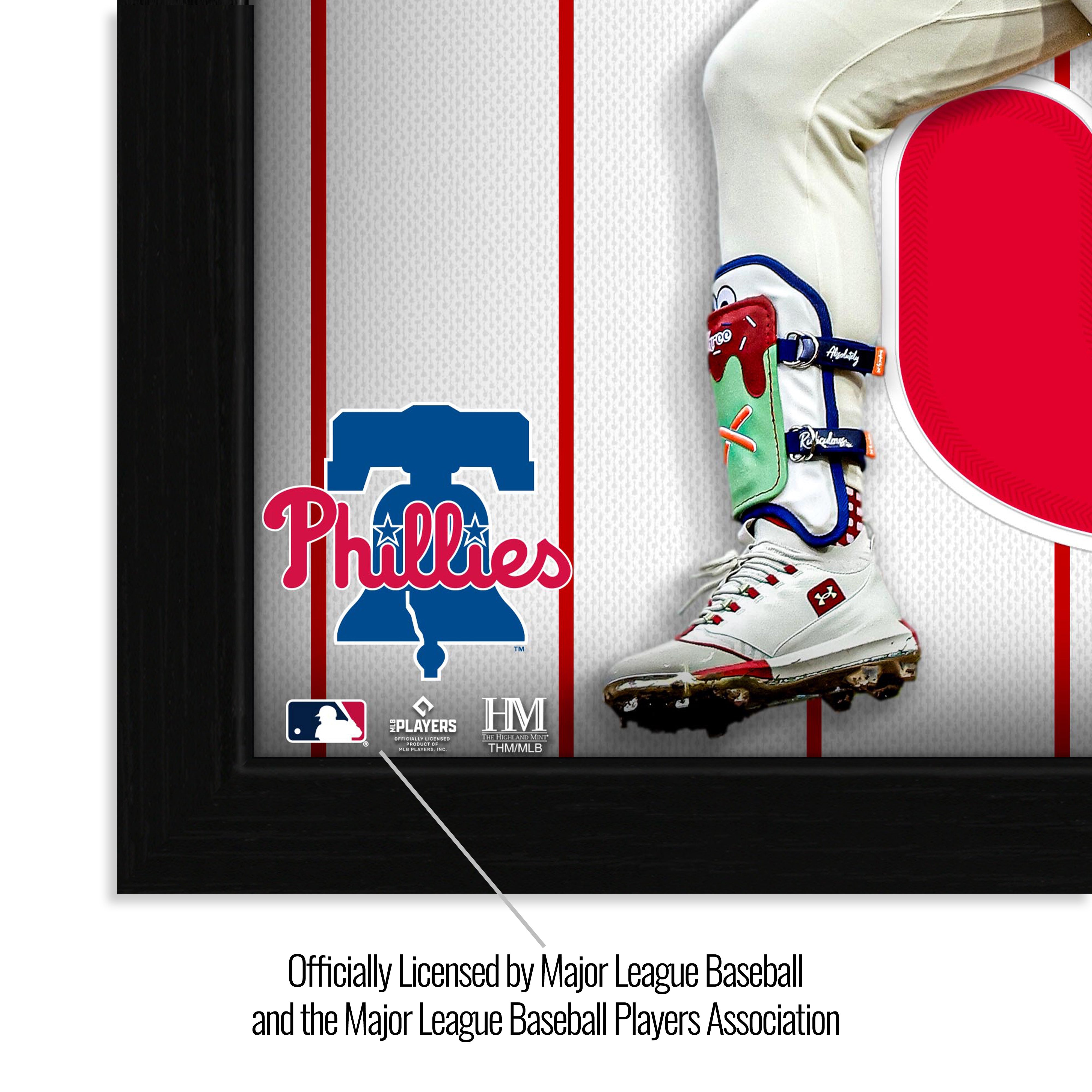 Bryce Harper Impact Jersey Framed Photo