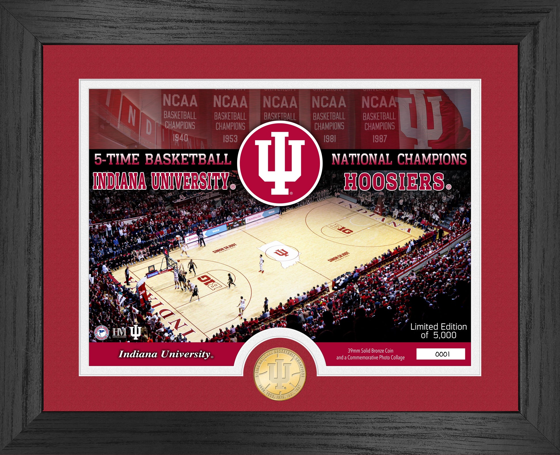 Indiana University Bronze Coin Court Photo Mint