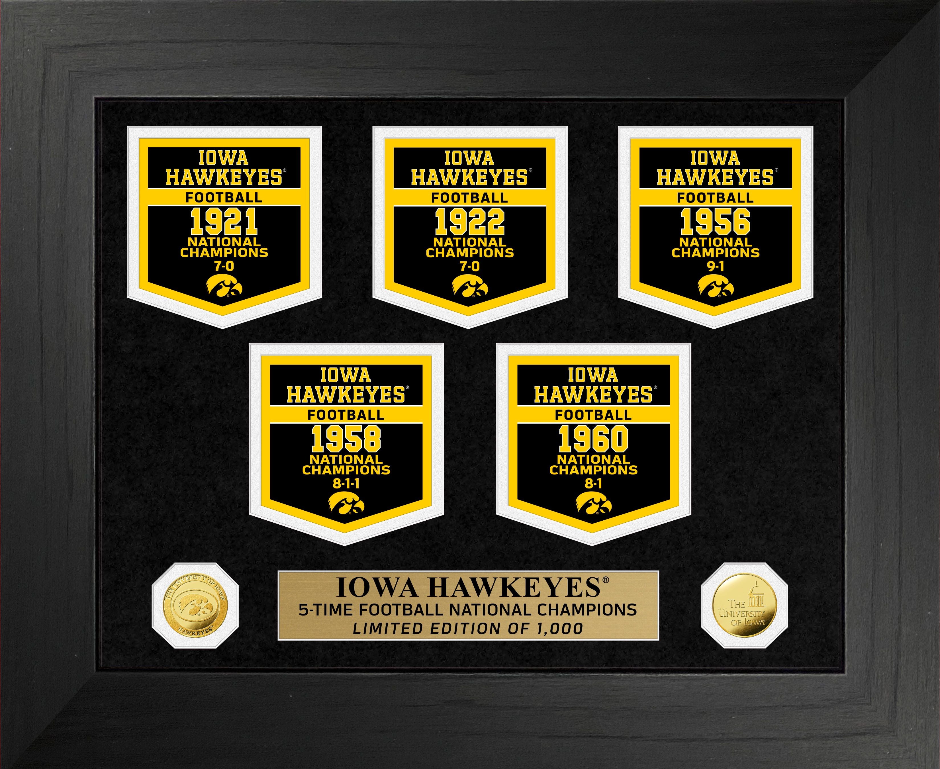 University of Iowa Gold Coin Deluxe Banner Collection