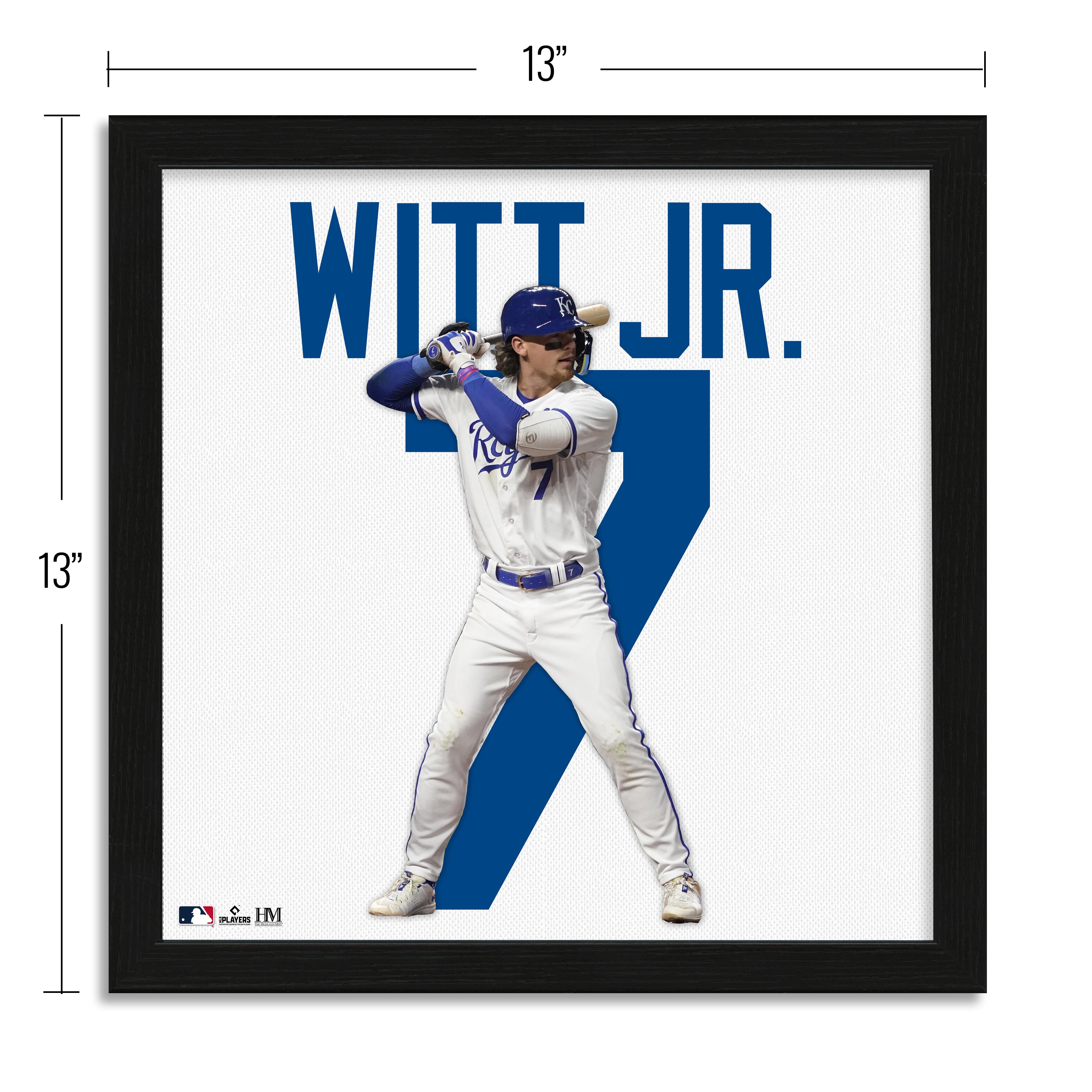 Bobby Witt Jr Kansas Cty Royals Jersey IMPACT Frame – The Highland