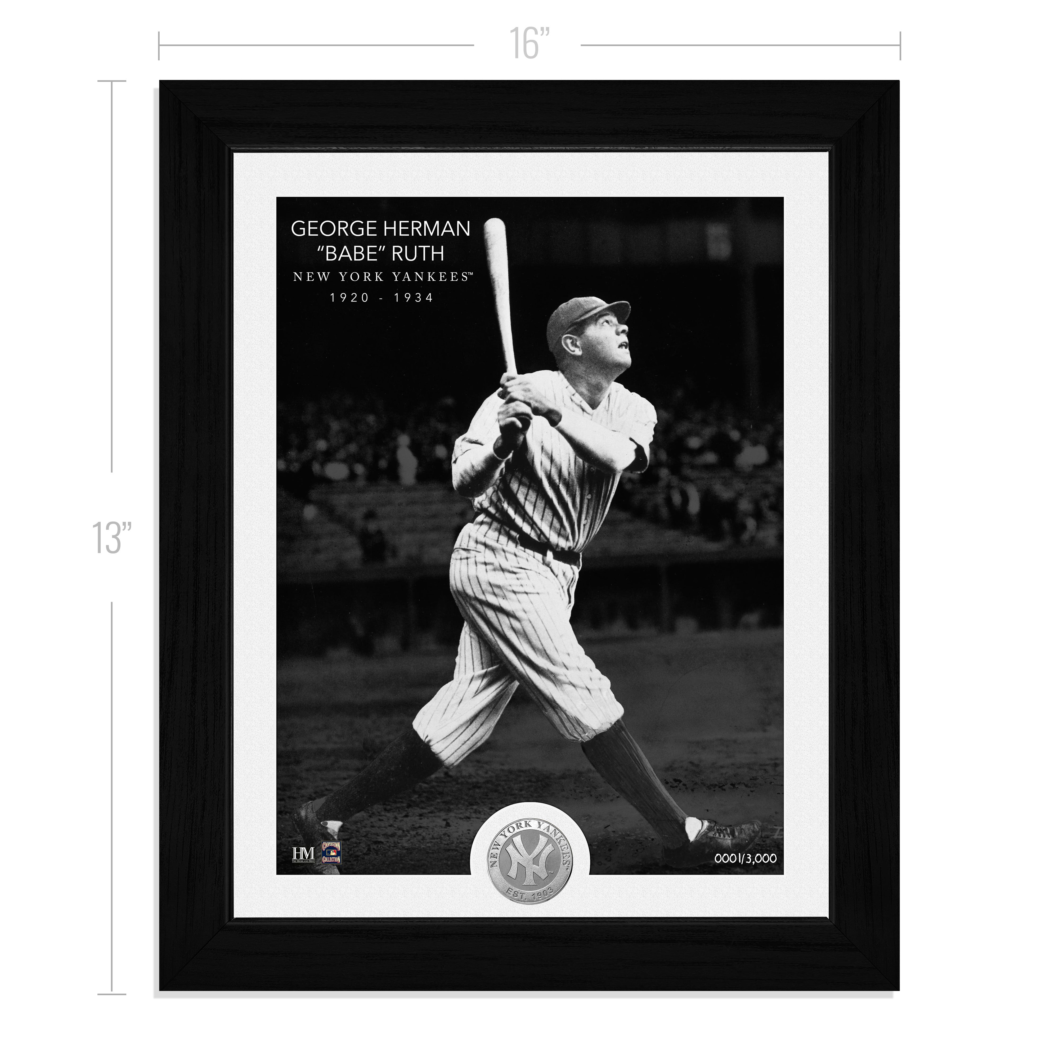 Babe Ruth Silver Coin Photo Mint