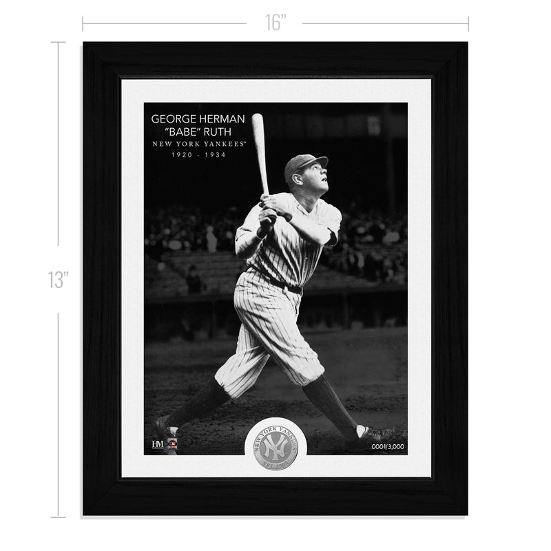 Babe Ruth Silver Coin Photo Mint