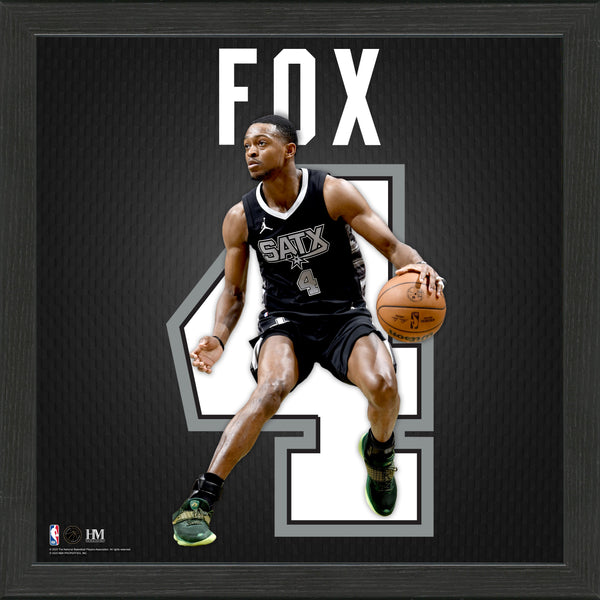 De’Aaron Fox San Antonio Spurs Impact Jersey Frame - Frame