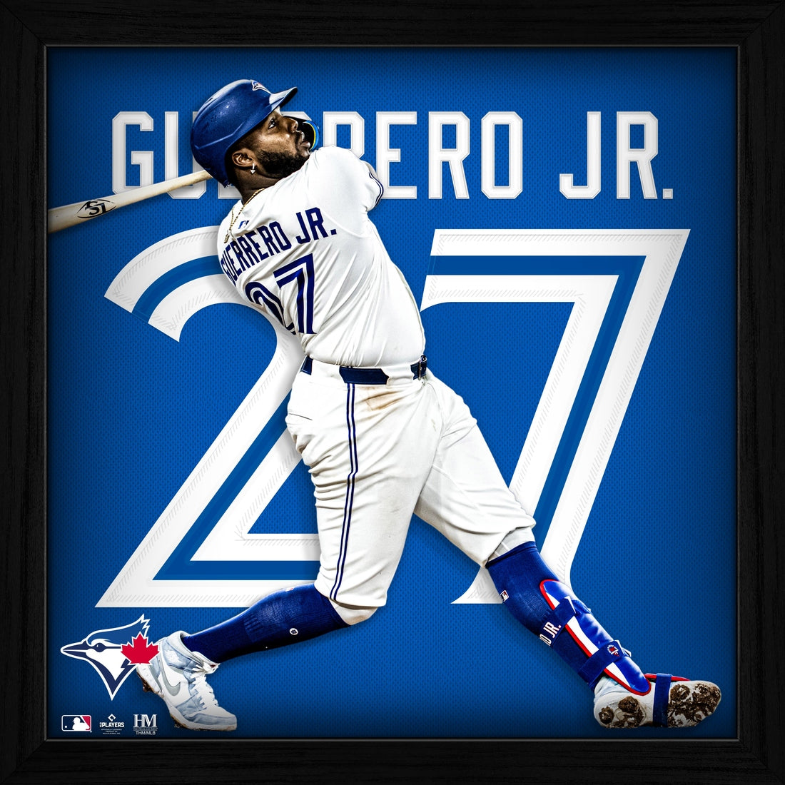 Vladimir Guerrero Jr. Impact Jersey Framed Photo