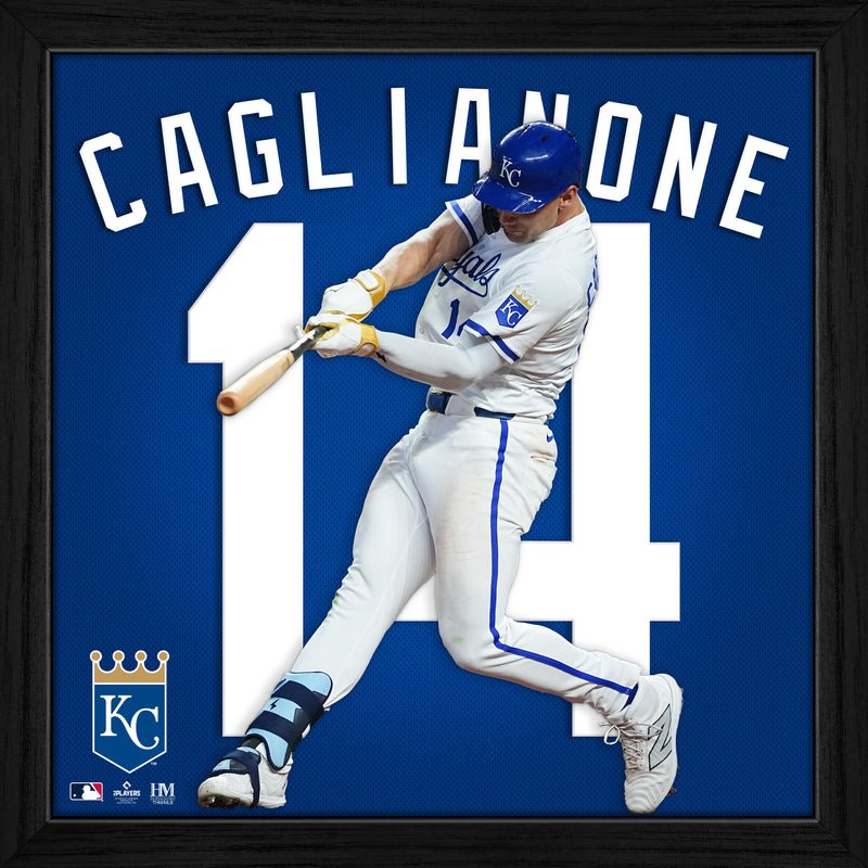 Jac Caglianone Kansas City Royals Impact Jersey Frame