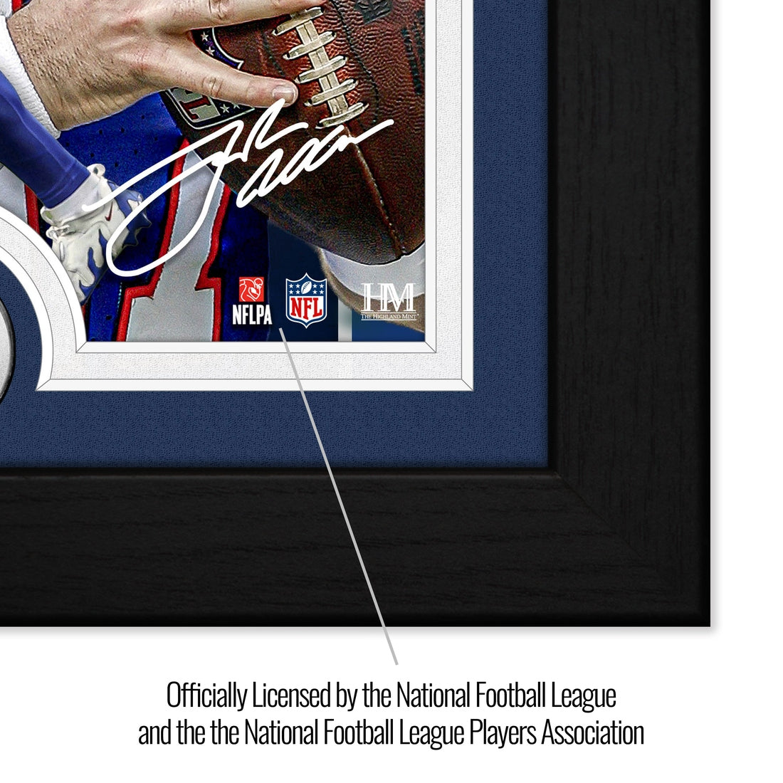 Josh Allen Artist Proof Silver Coin Photo Mint