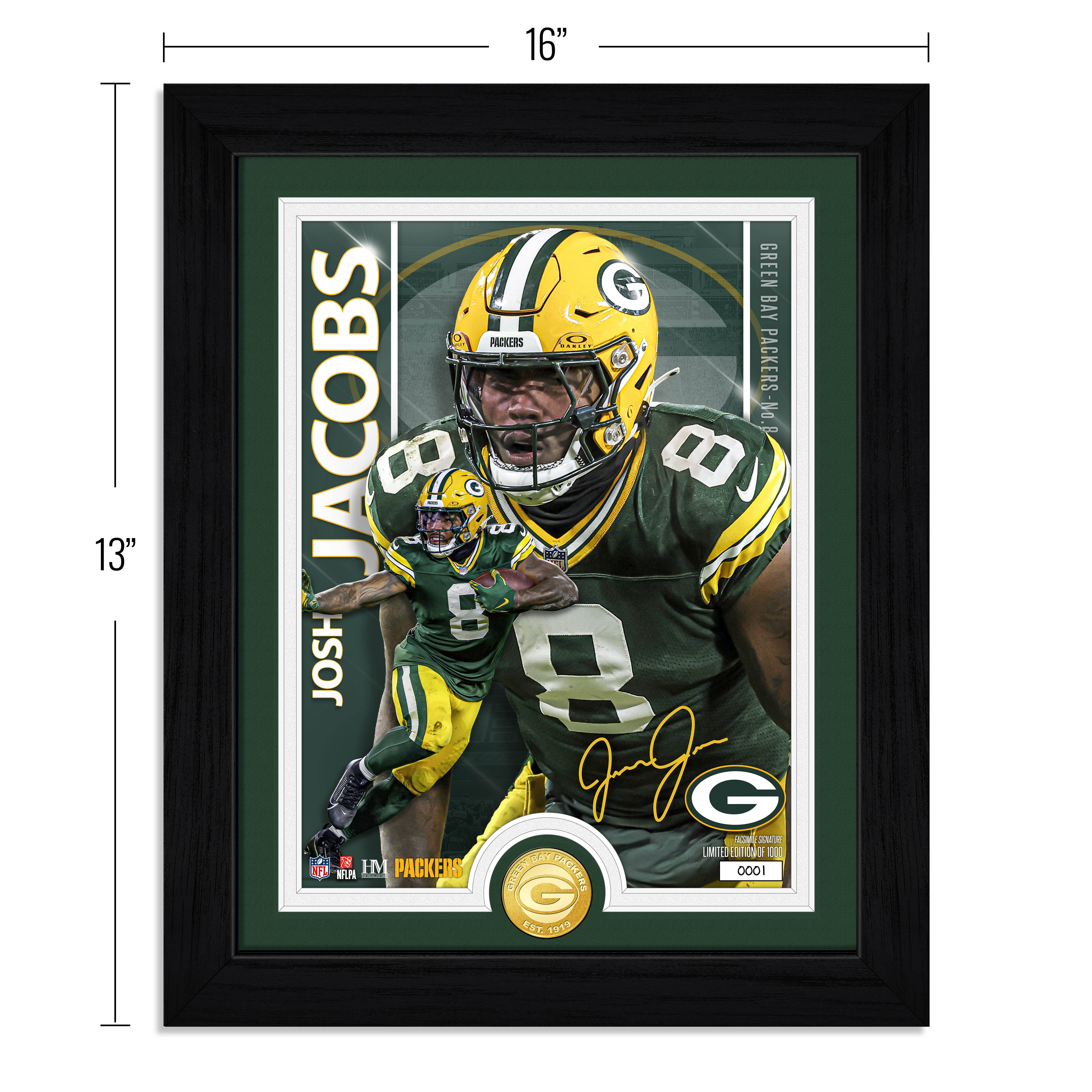 Josh Jacobs Artist Proof Bronze Coin Photo Mint