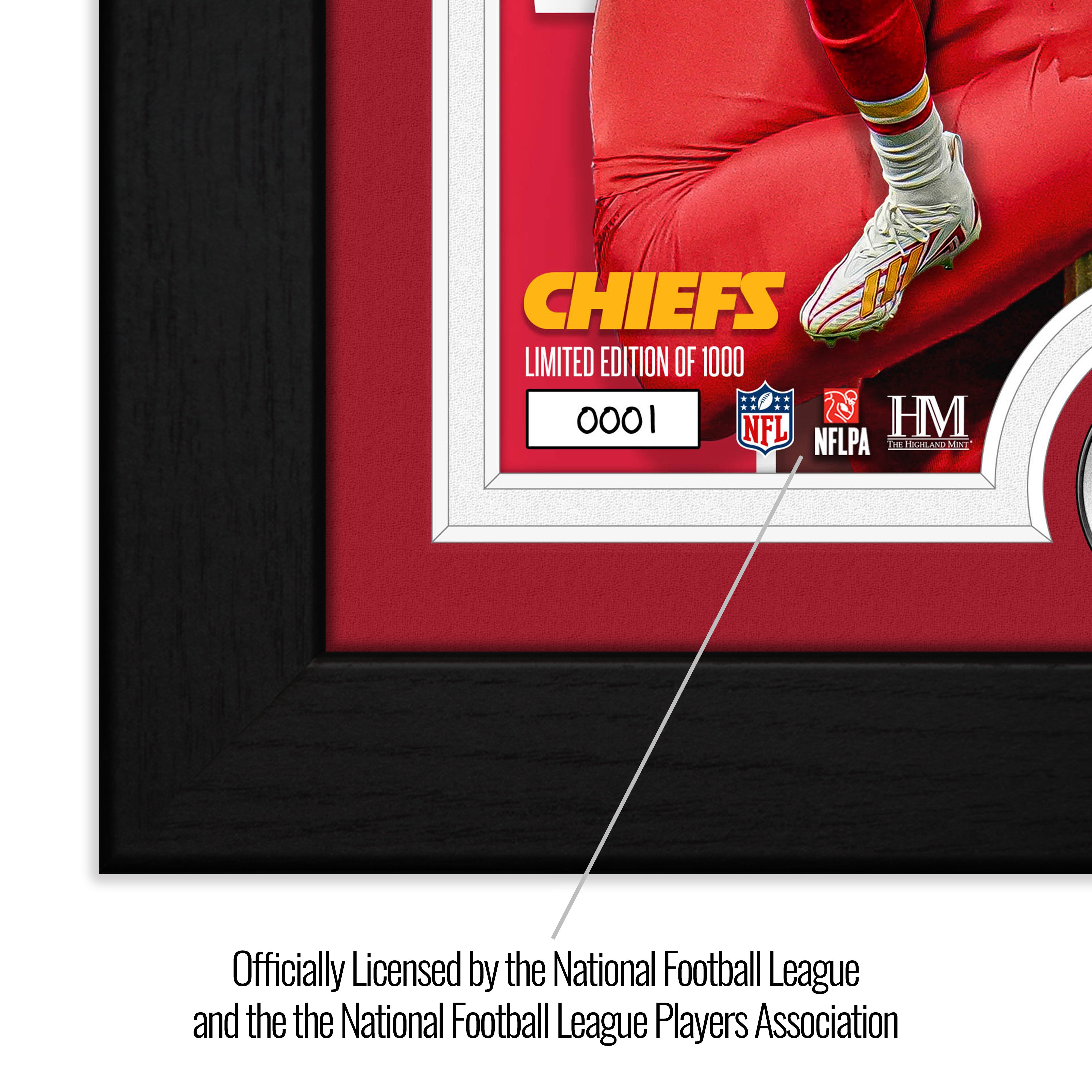 Patrick Mahomes Artist Proof Silver Coin Photo Mint