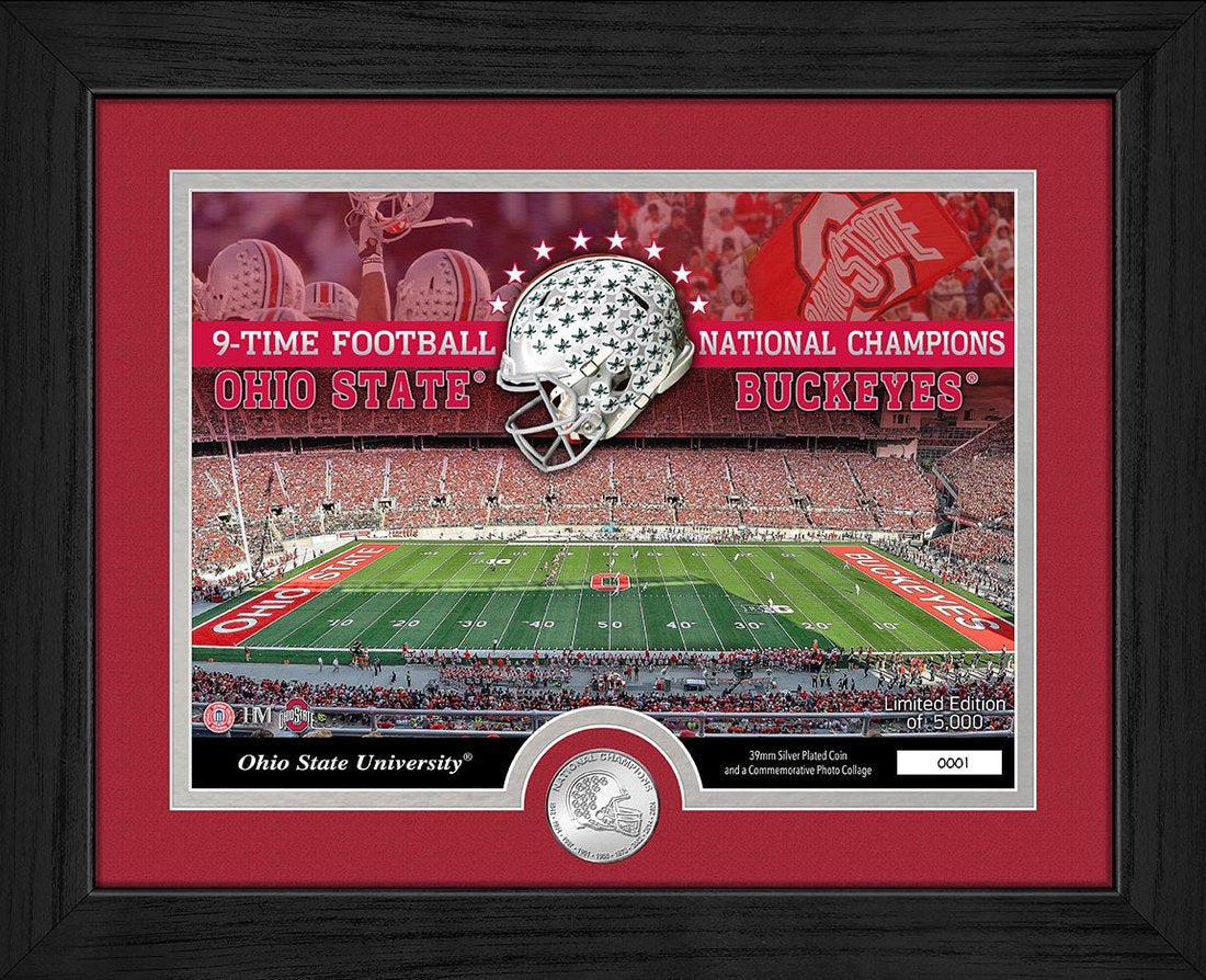 Ohio State University Bronze Coin Stadium Photo Mint