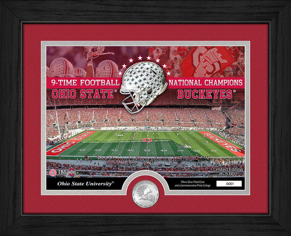 Ohio State University Bronze Coin Stadium Photo Mint