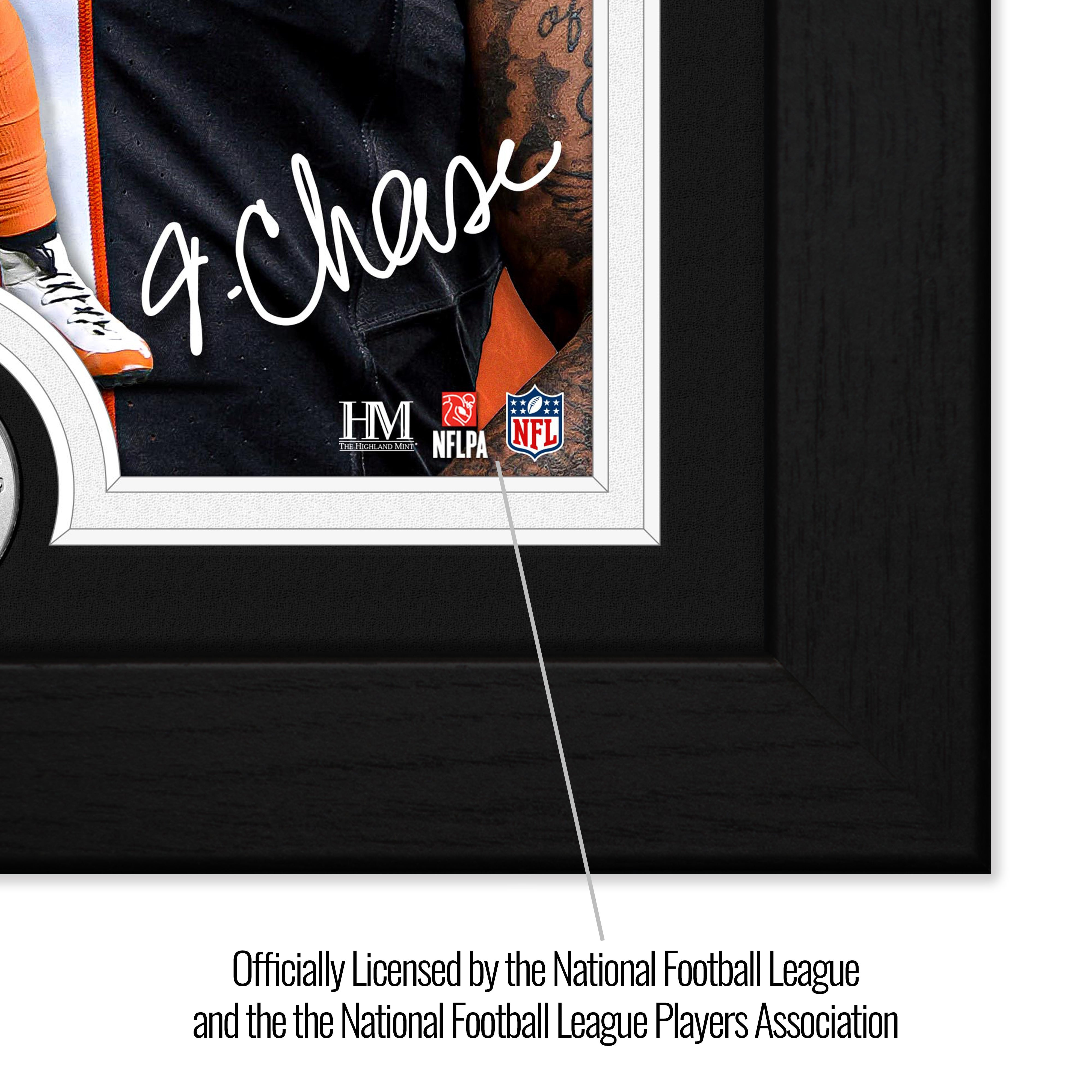 Ja'Marr Chase Artist Proof Silver Coin Photo Mint