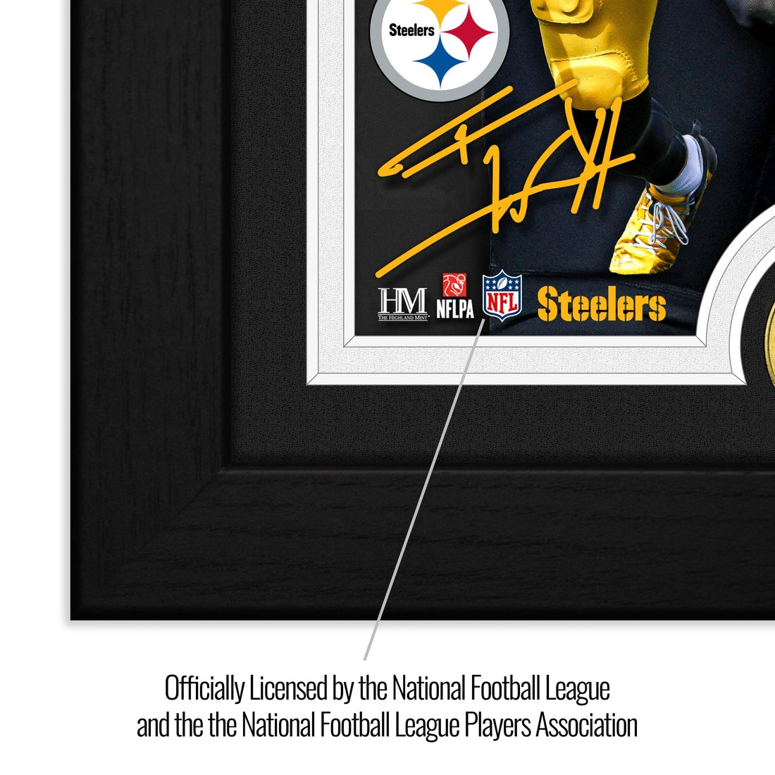 T.J. Watt Artist Proof Bronze Coin Photo Mint