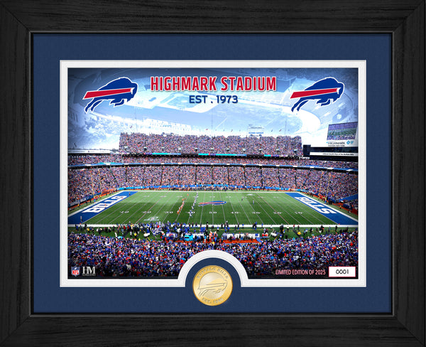 Buffalo Bills Farewell To Highmark Stadium Bronze Coin Photo Mint