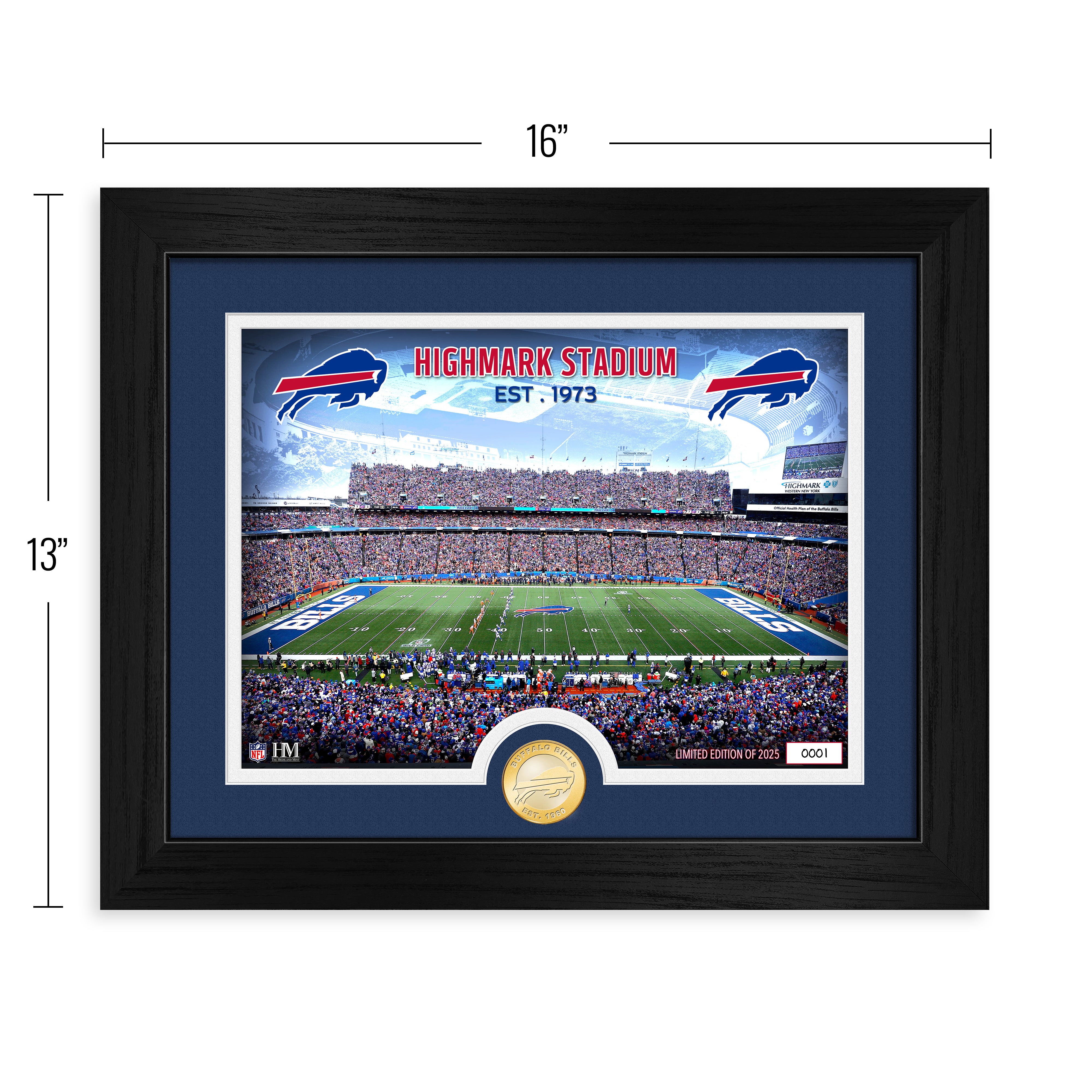 Buffalo Bills Farewell To Highmark Stadium Bronze Coin Photo Mint