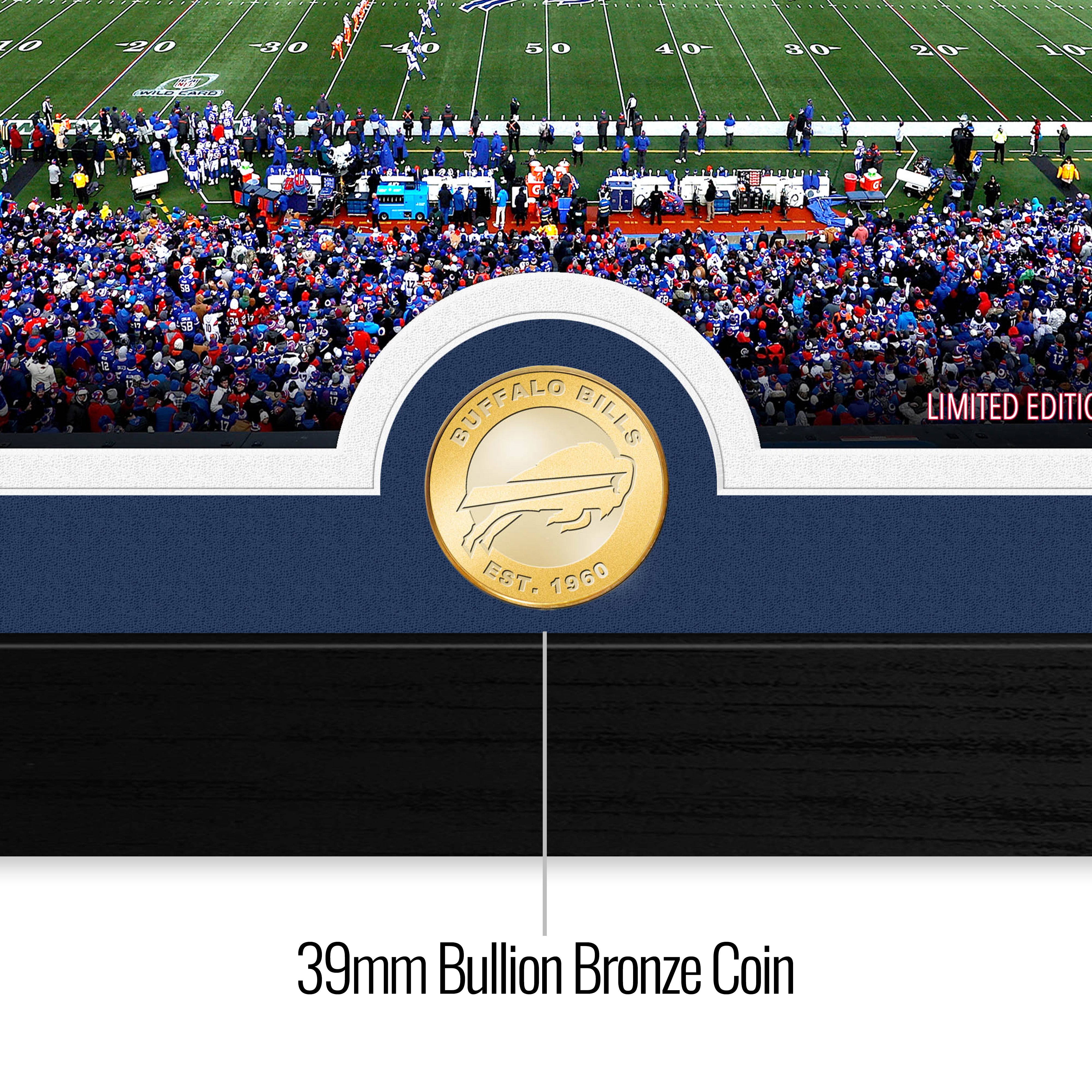 Buffalo Bills Farewell To Highmark Stadium Bronze Coin Photo Mint