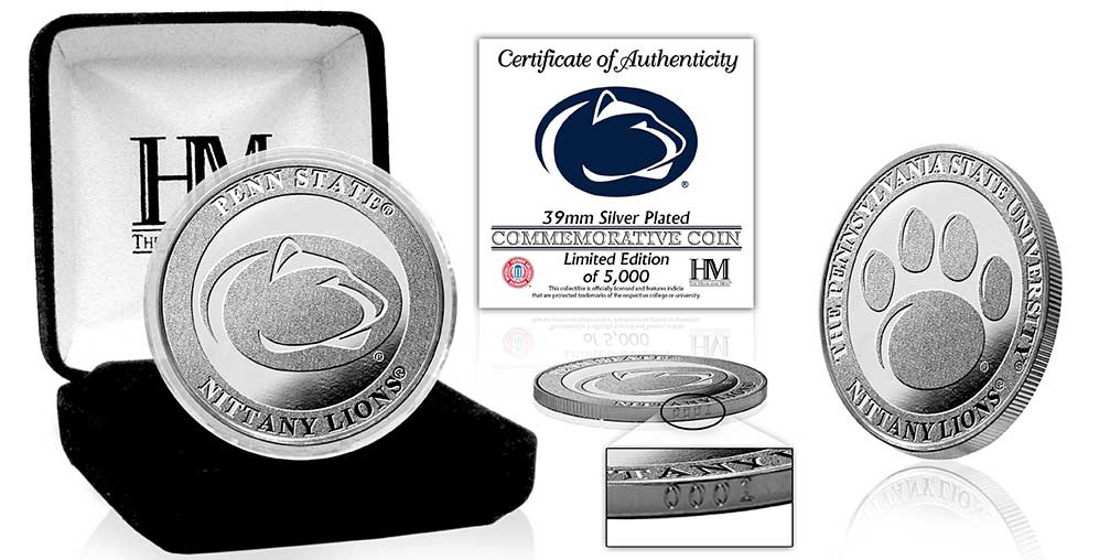 Penn State Lions Silver Mint Coin