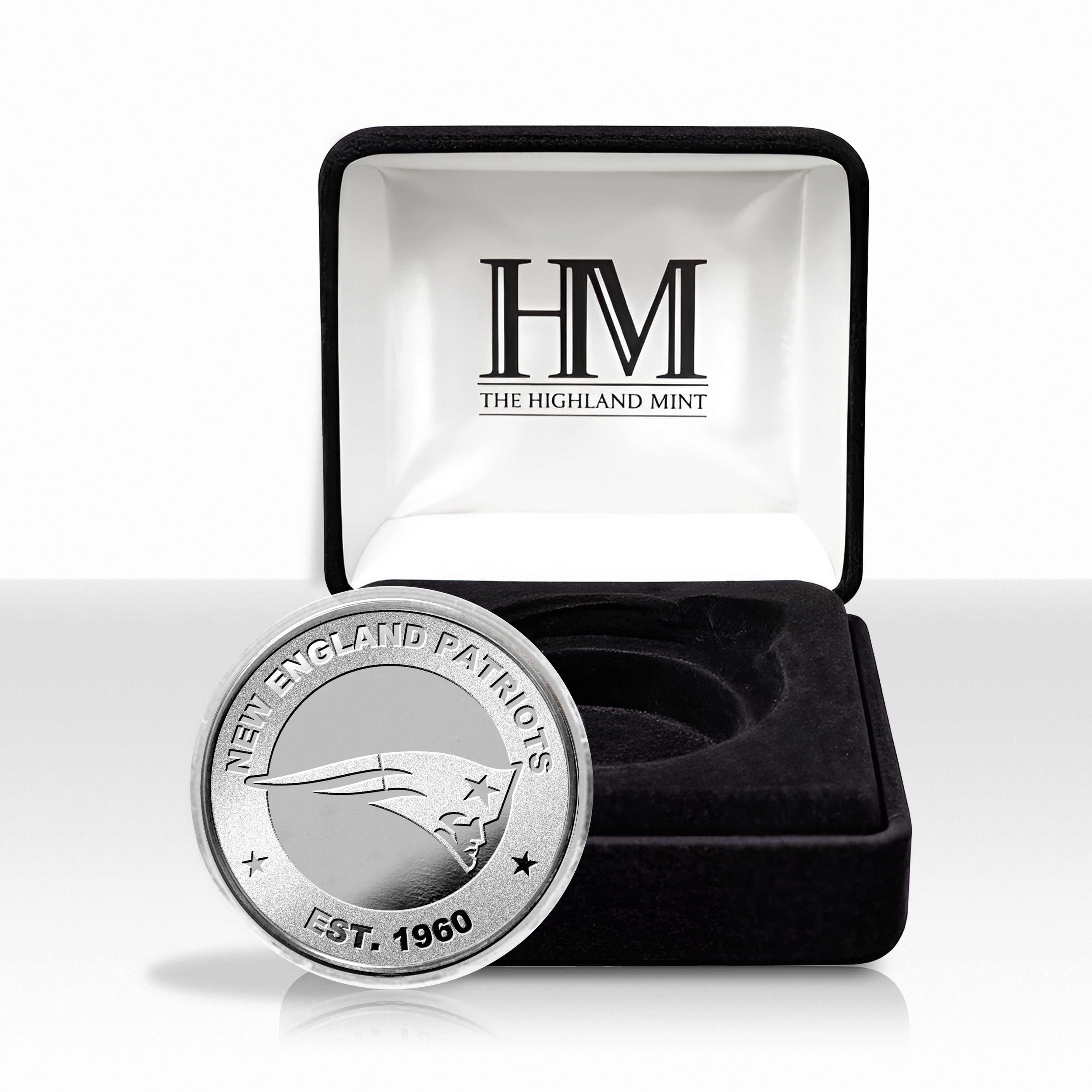 New England Patriots NFL 2025 Coin Toss Silver Coin