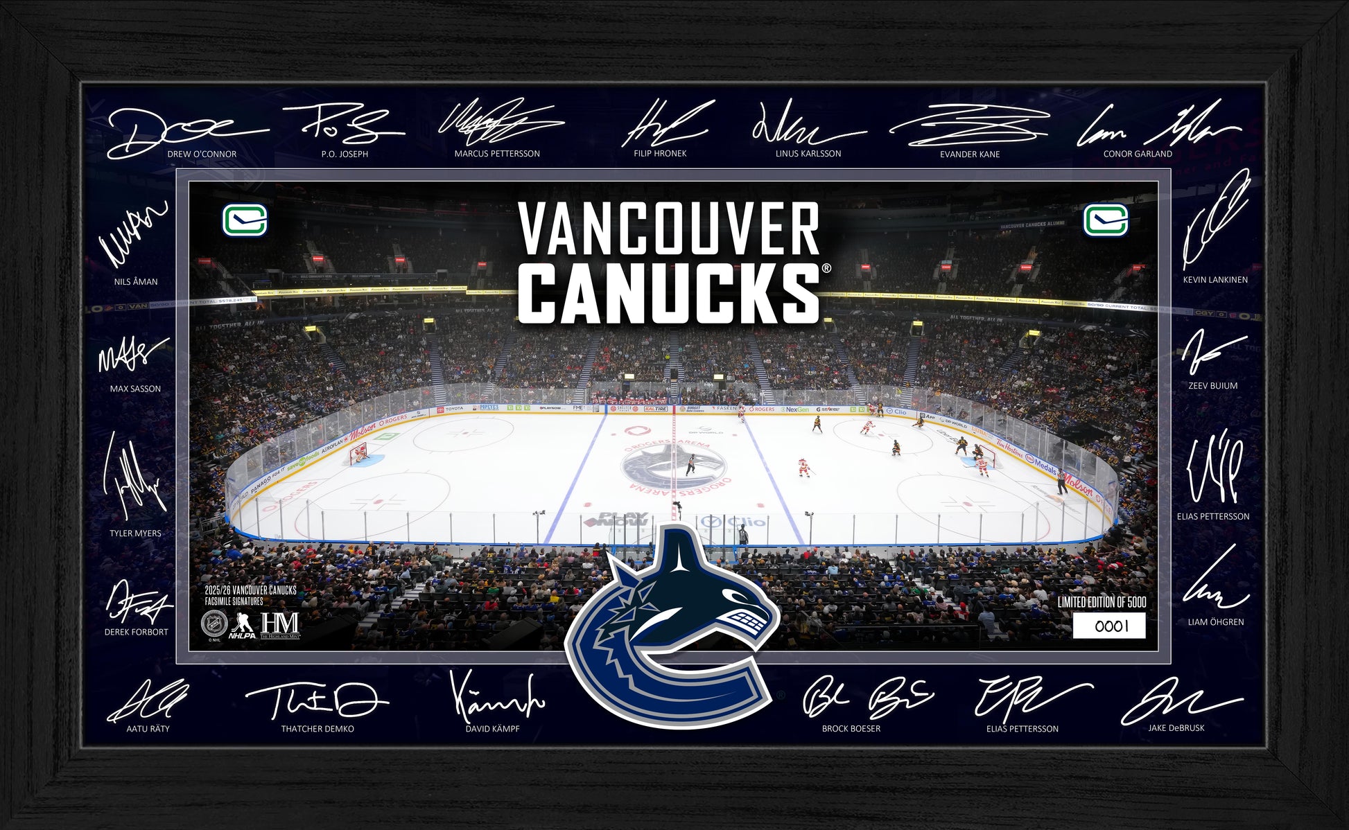 Vancouver Canucks 2025 Signature Rink
