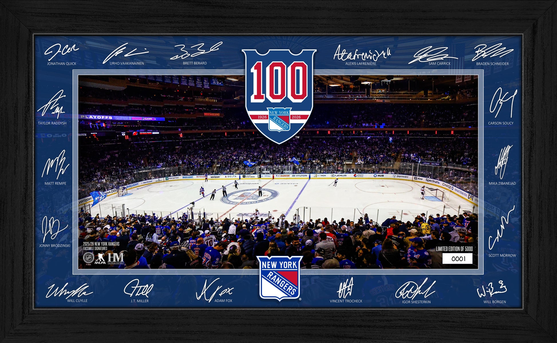 New York Rangers 2025 Signature Rink