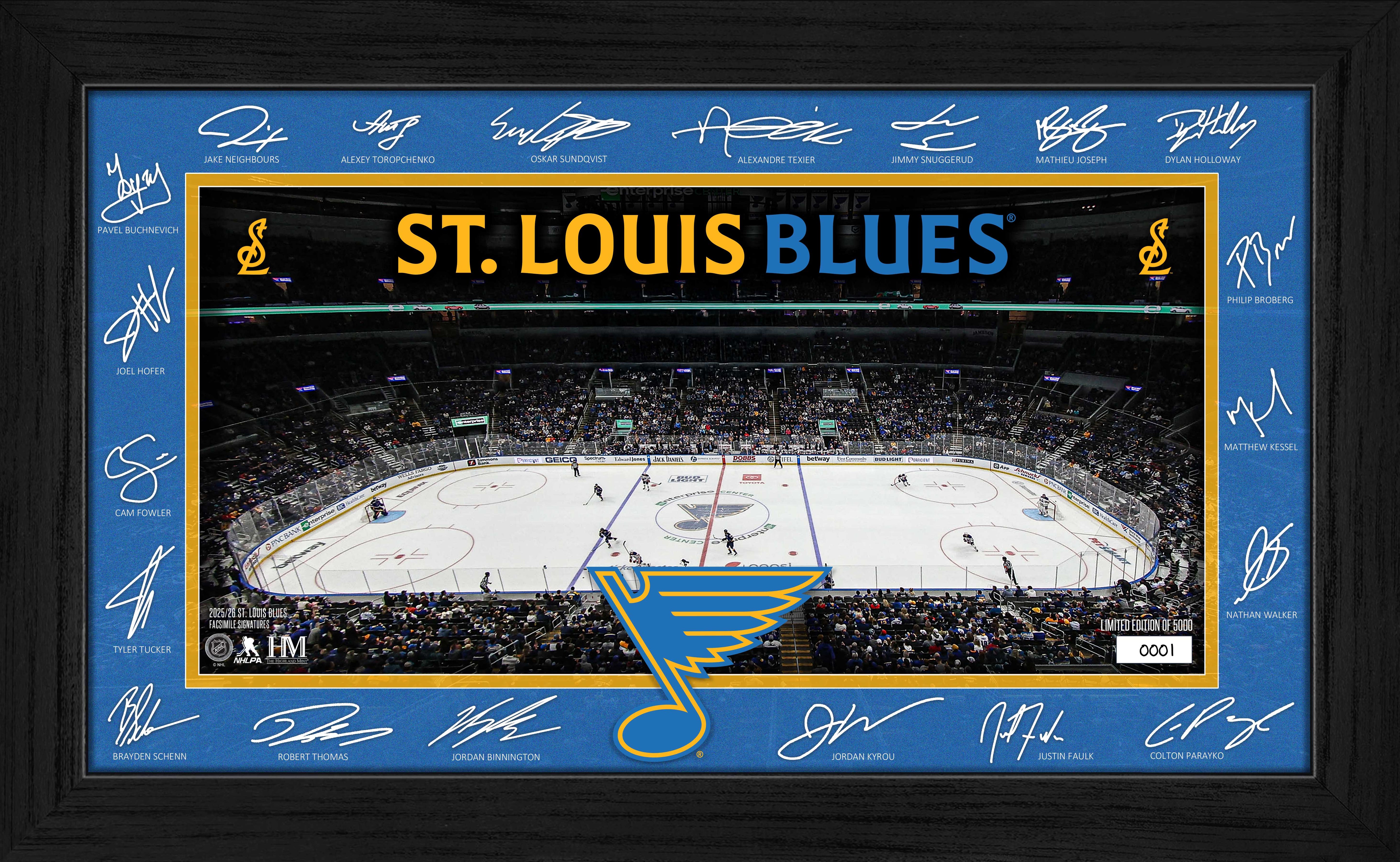 St. Louis Blues 2025 Signature Rink