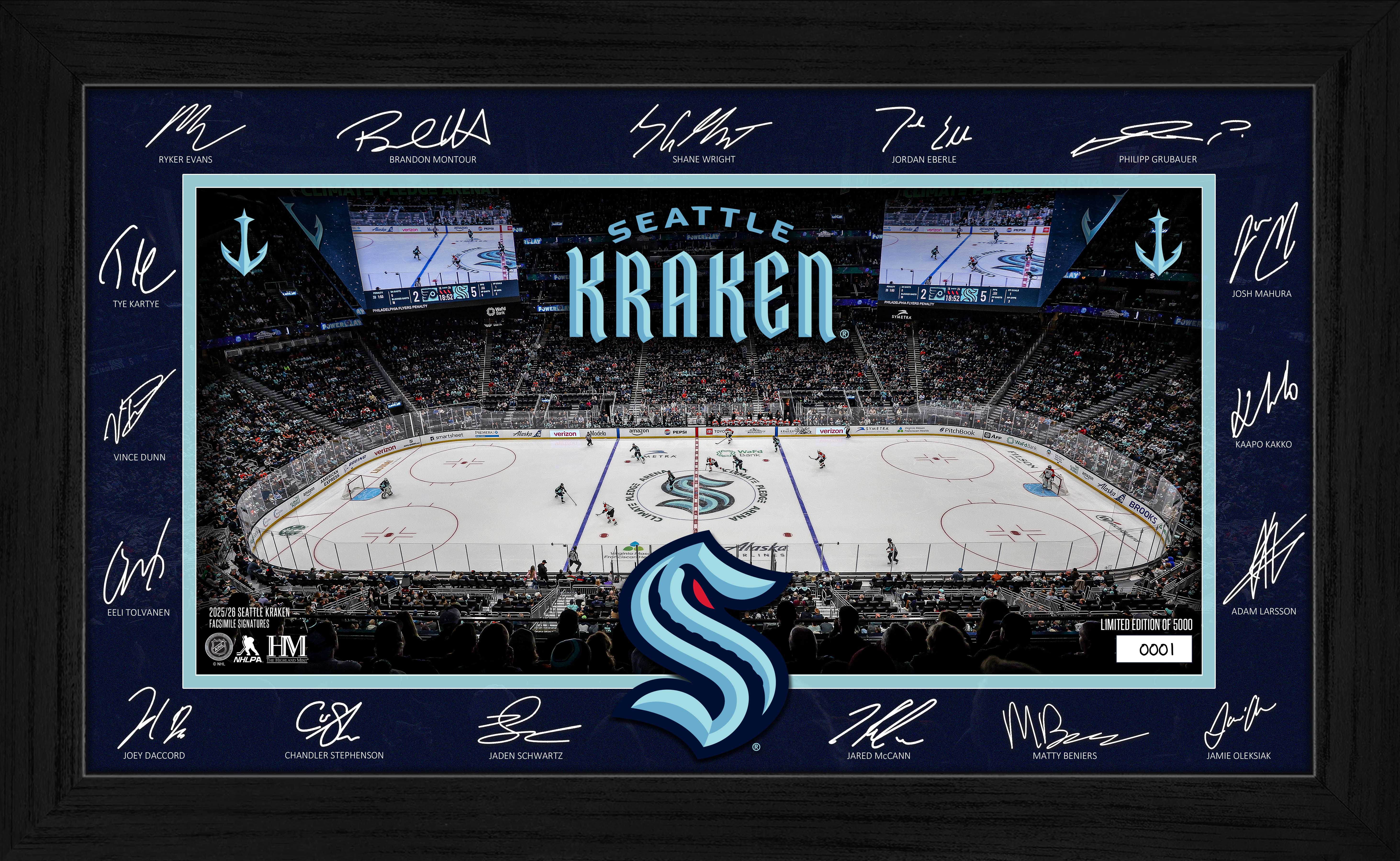 Seattle Kraken 2025 Signature Rink – The Highland Mint