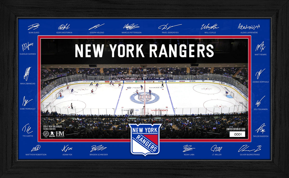 New York Rangers 2026-27 Signature Rink