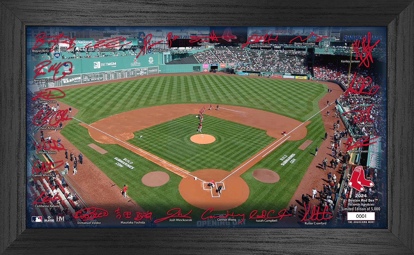 Boston Red Sox 2024 Signature Field