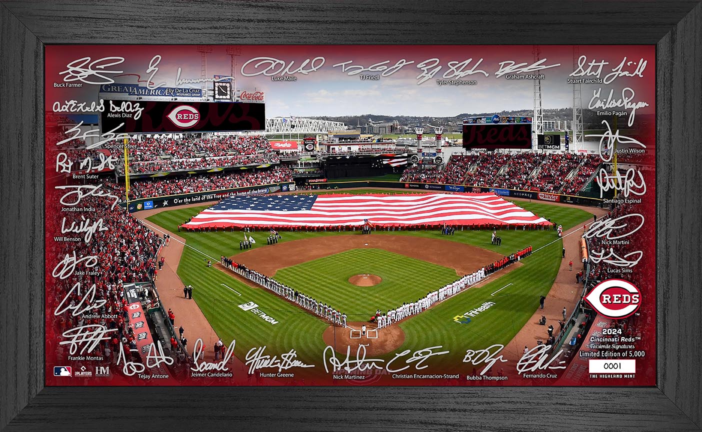 Cincinnati Reds 2024 Signature Field