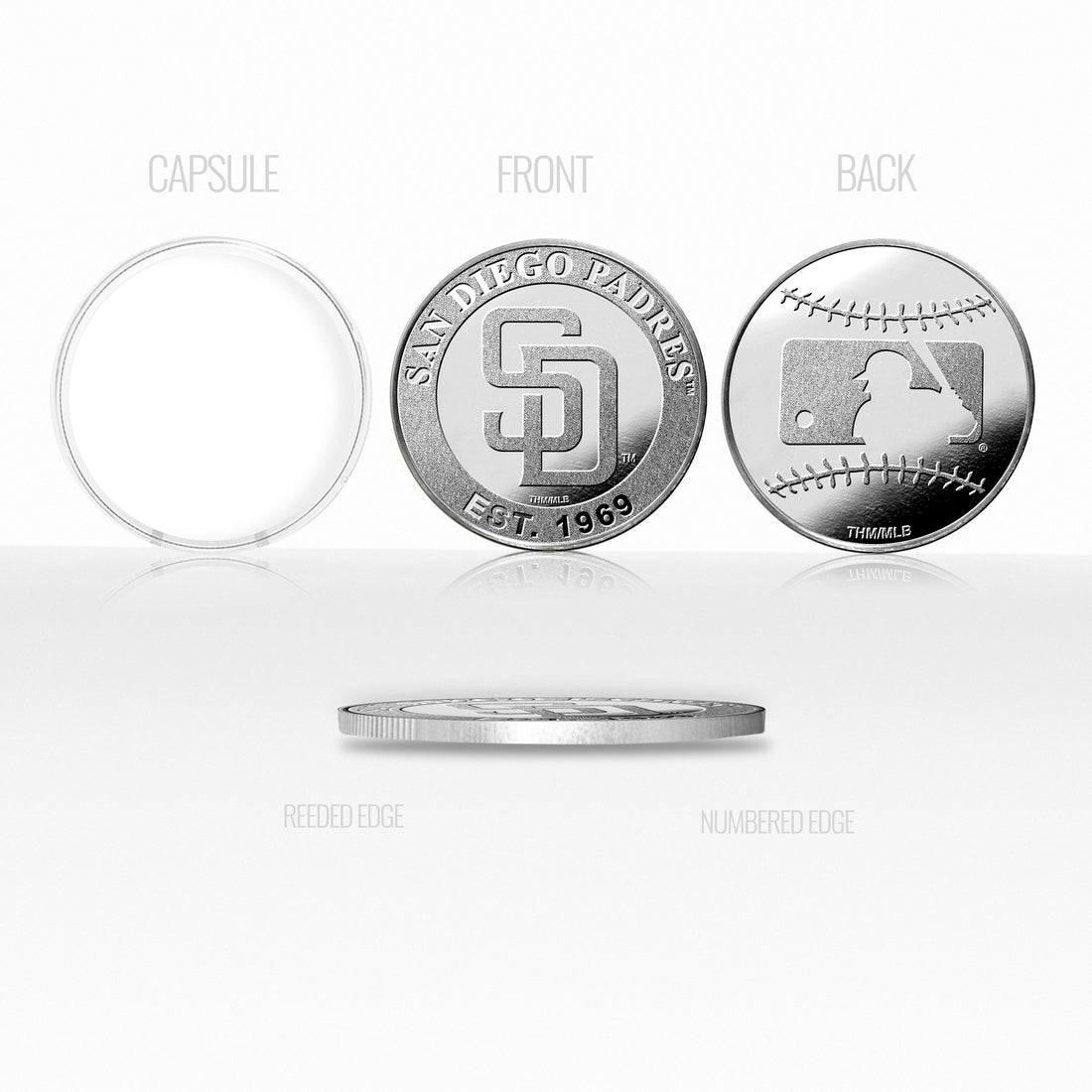 San Diego Padres Silver Coin
