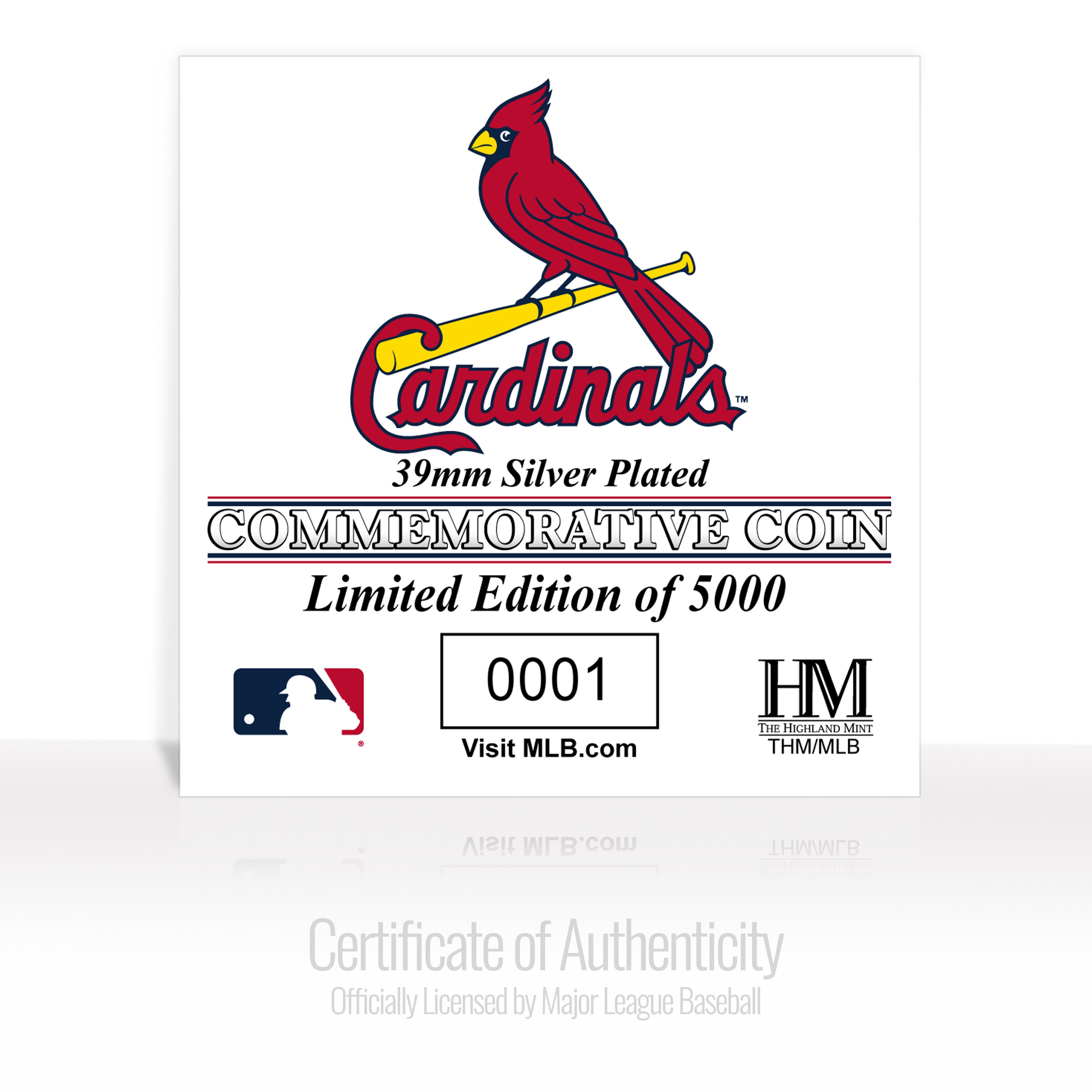 St. Louis Cardinals Silver Coin