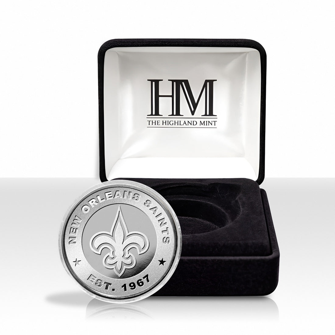 New Orleans Saints NFL 2025 Coin Toss Silver Coin – The Highland Mint
