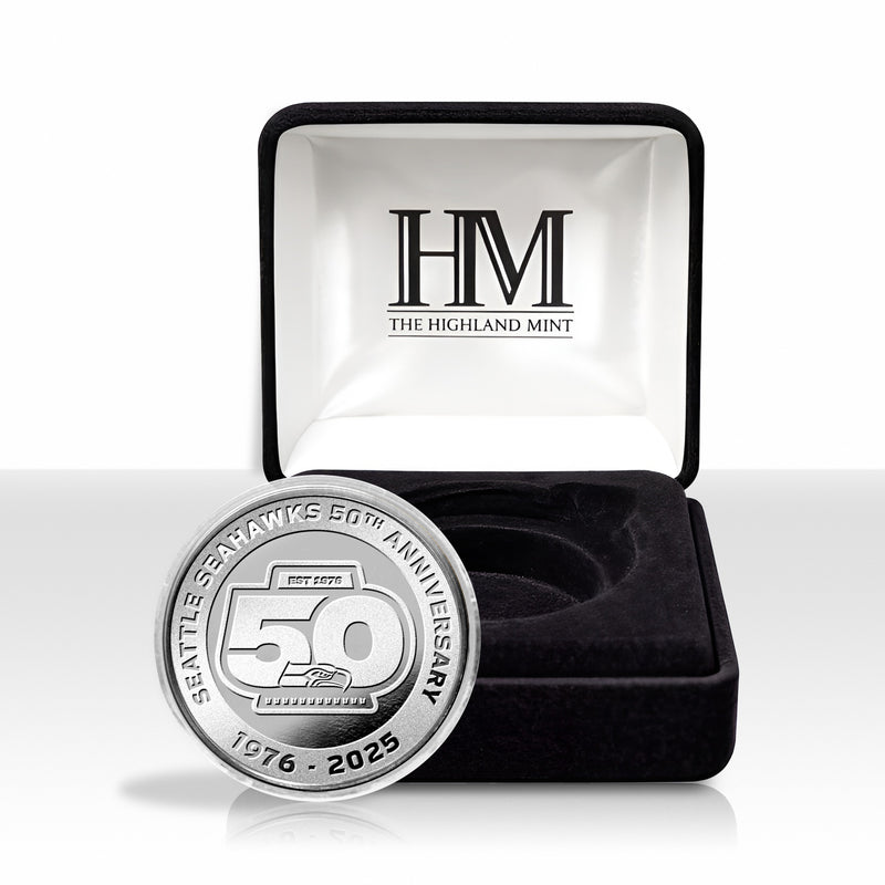 Seattle Seahawks NFL 2025 Coin Toss Silver Coin