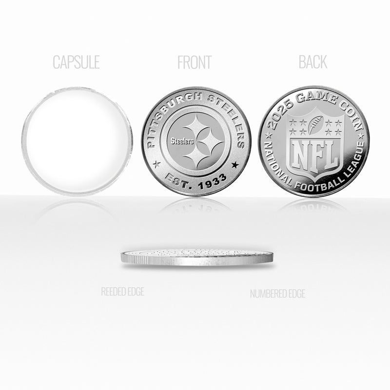 Pittsburgh Steelers NFL 2025 Coin Toss Silver Coin