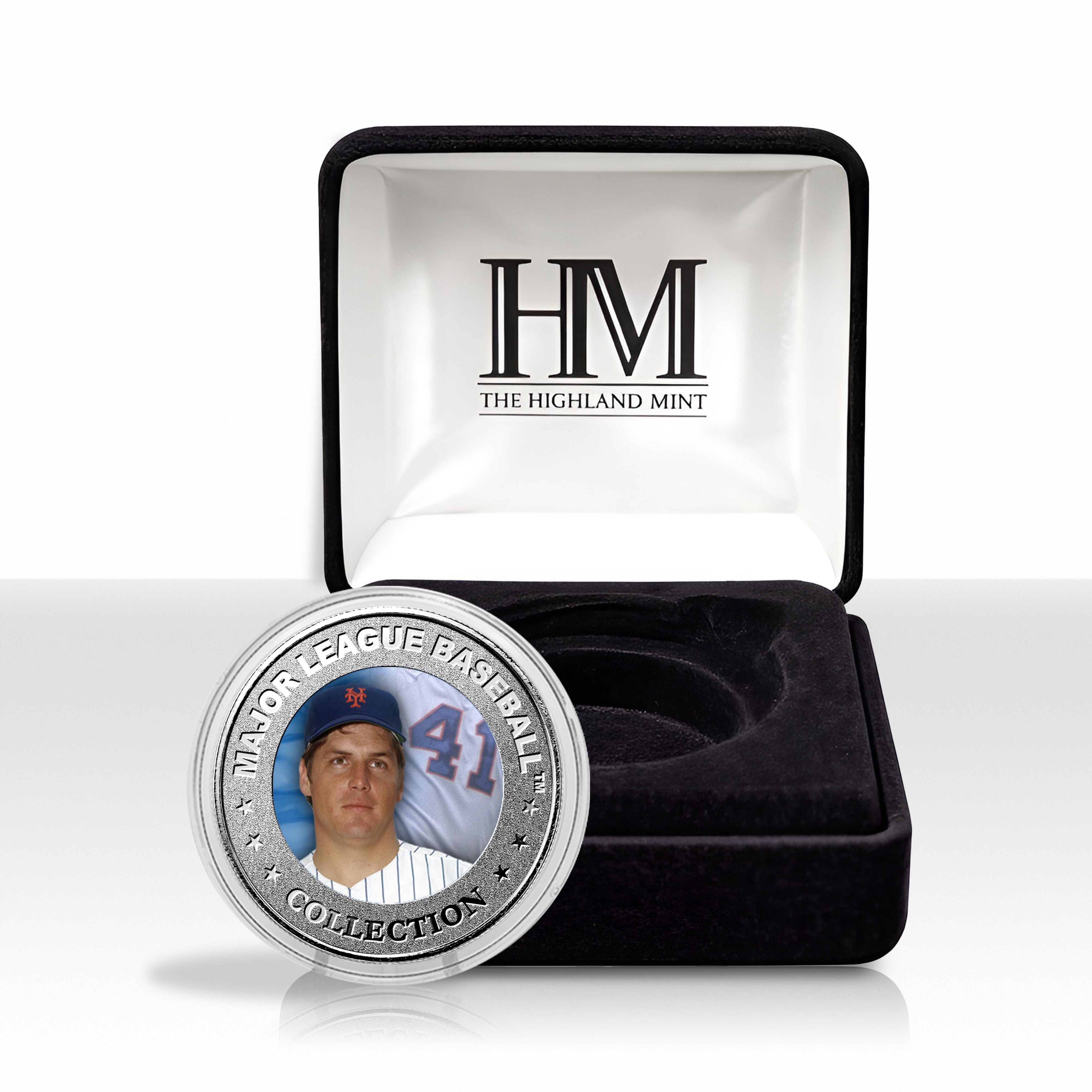 Tom Seaver Baseball Hall of Fame Silver Color Coin