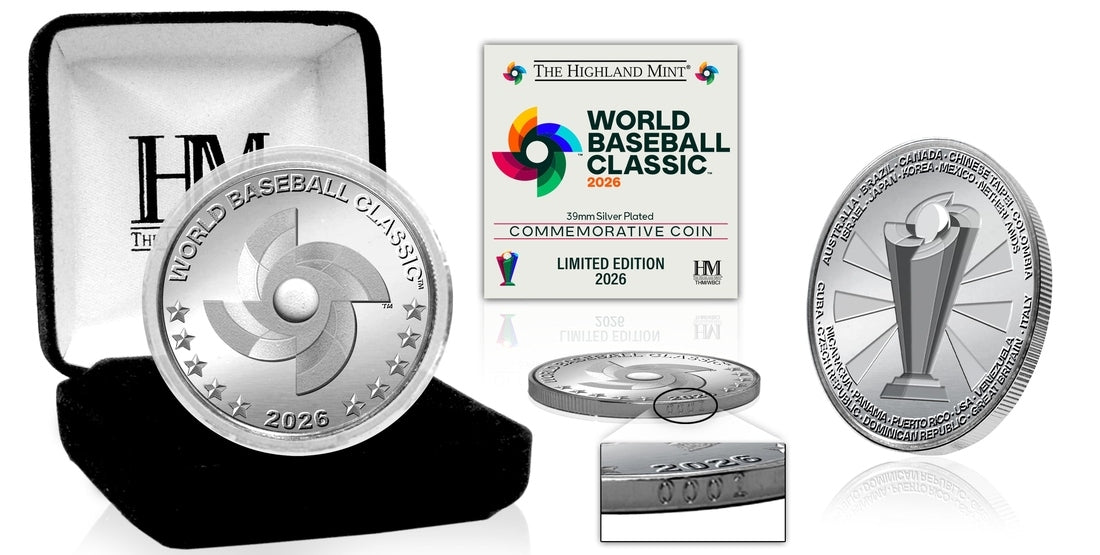 World Baseball Classic 2026 Silver Plated Coin