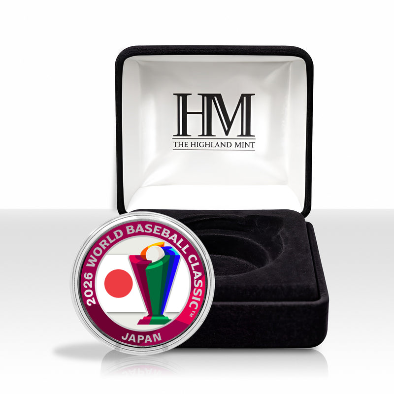 Japan World Baseball Classic 2026 Silver Plated Coin