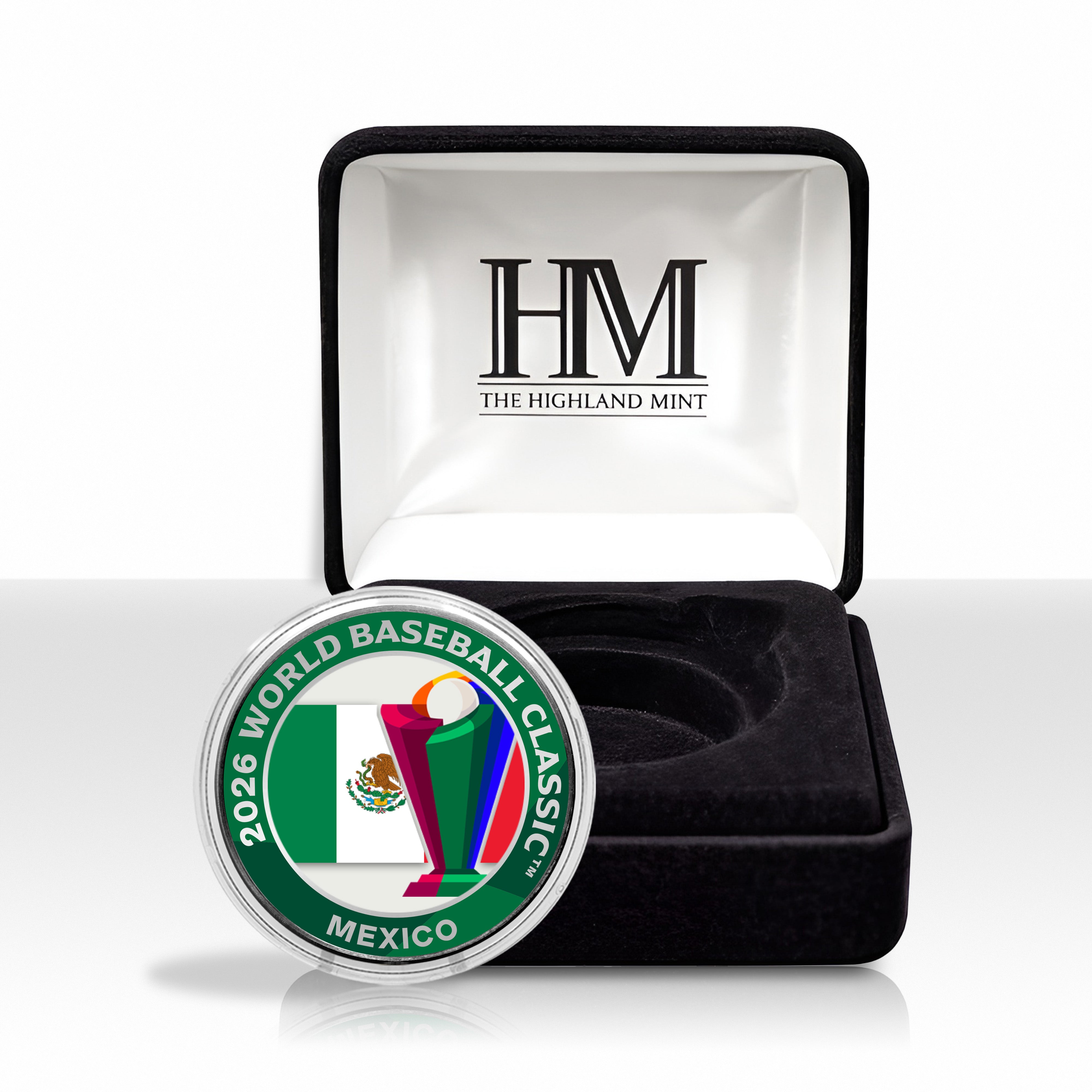 Mexico World Baseball Classic 2026 Silver Plated Coin
