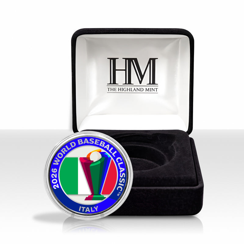 Italy World Baseball Classic 2026 Silver Plated Coin
