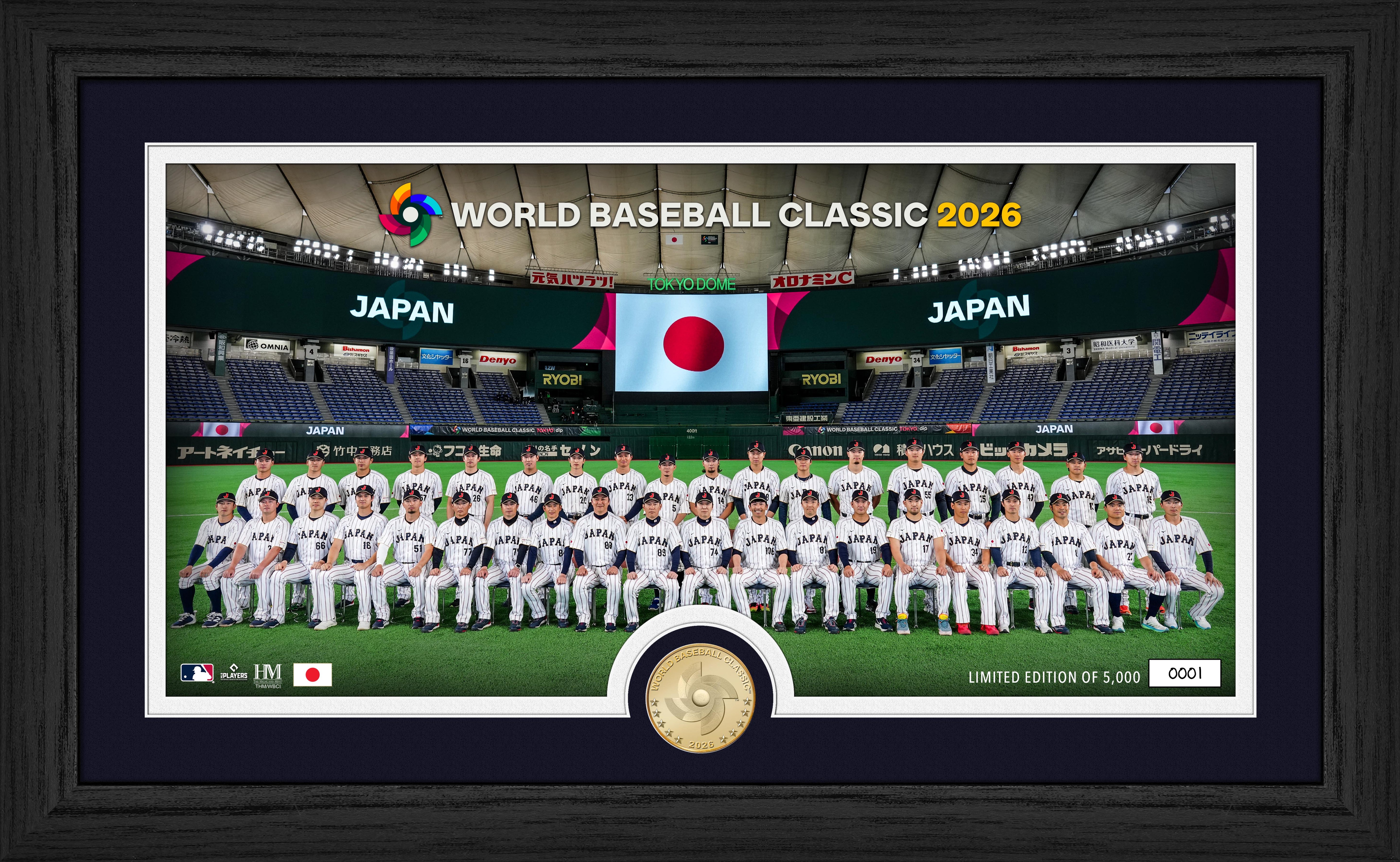 World Baseball Classic 2026 Team Japan Bronze Coin Photo Mint