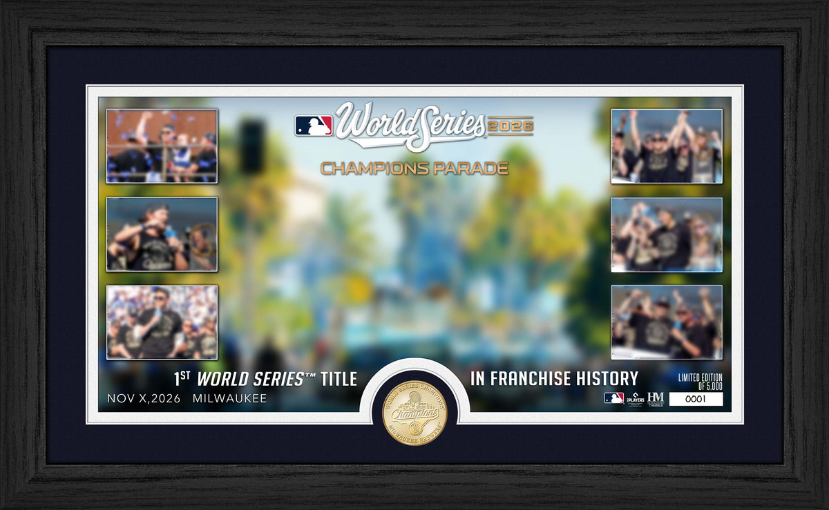Milwaukee Brewers 2026 World Series Champions Parade Bronze Coin Photo Mint