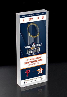 Philadelphia Phillies vs Houston Astros 2022 World Series 3D BlocKart