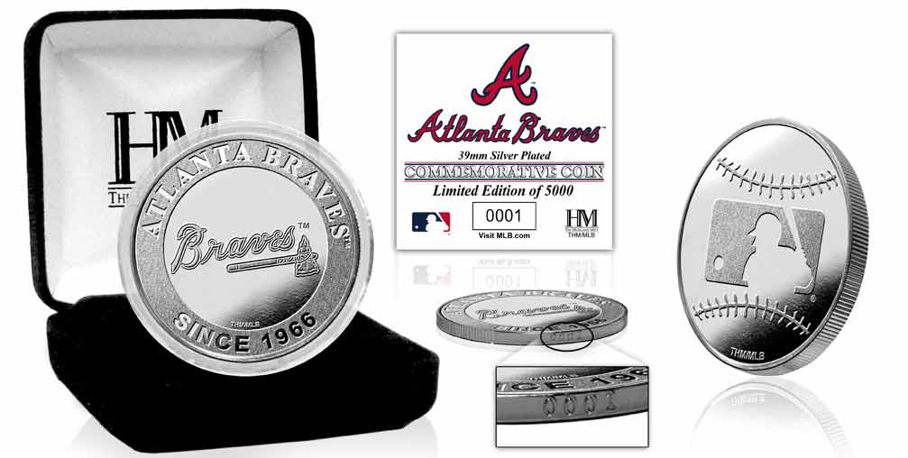 Atlanta Braves Silver Coin