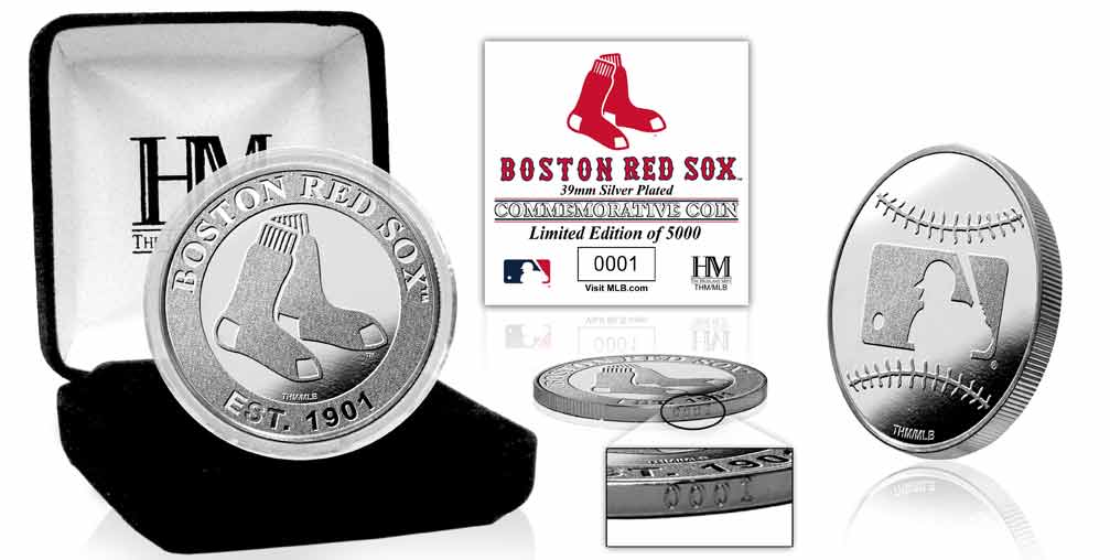 Boston Red Sox Silver Mint Coin